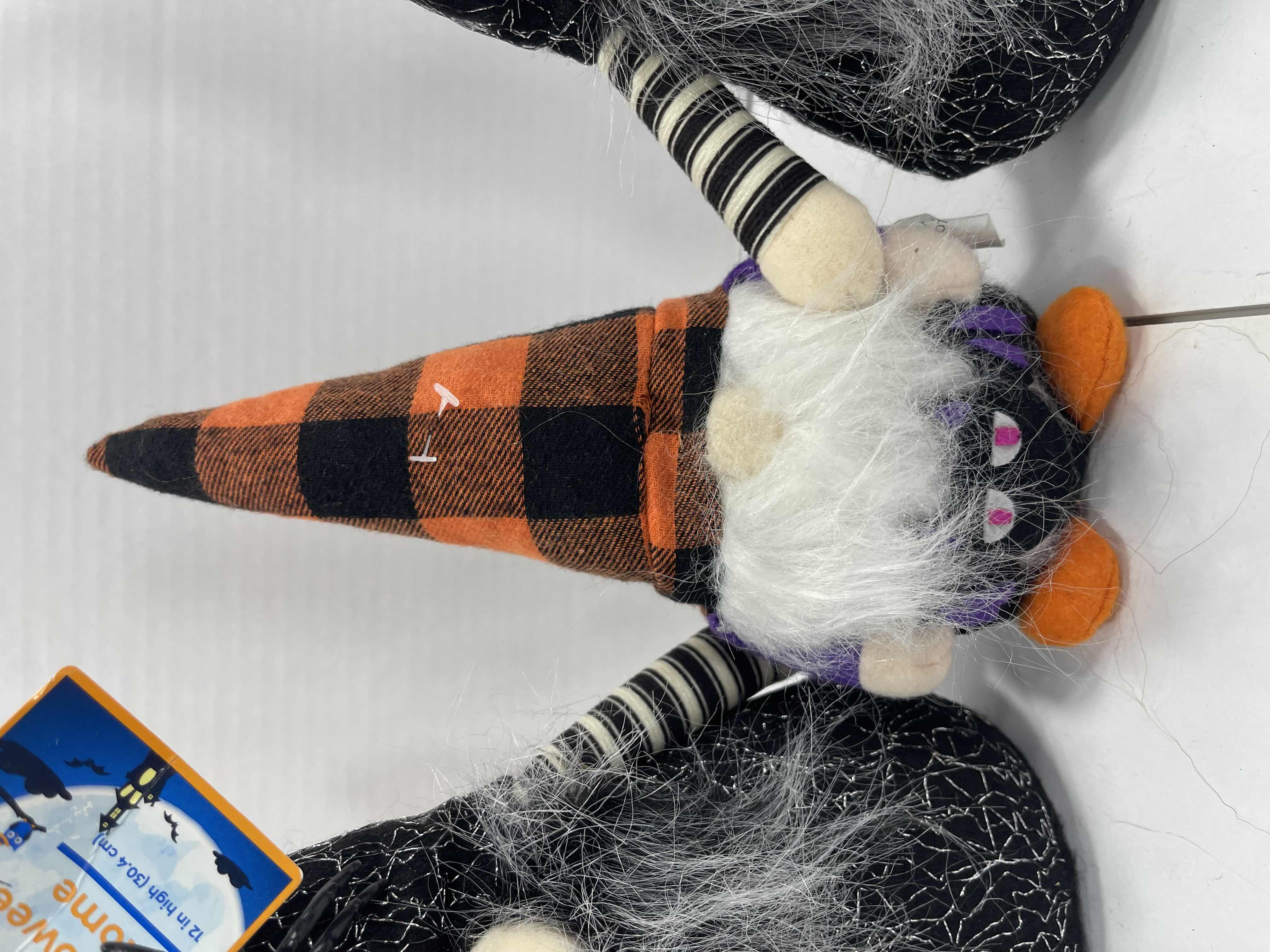 Photo 1 of HALLOWEEN AND HARVEST FABRIC GNOMES (5) TALLEST 14.5” MSRP $60