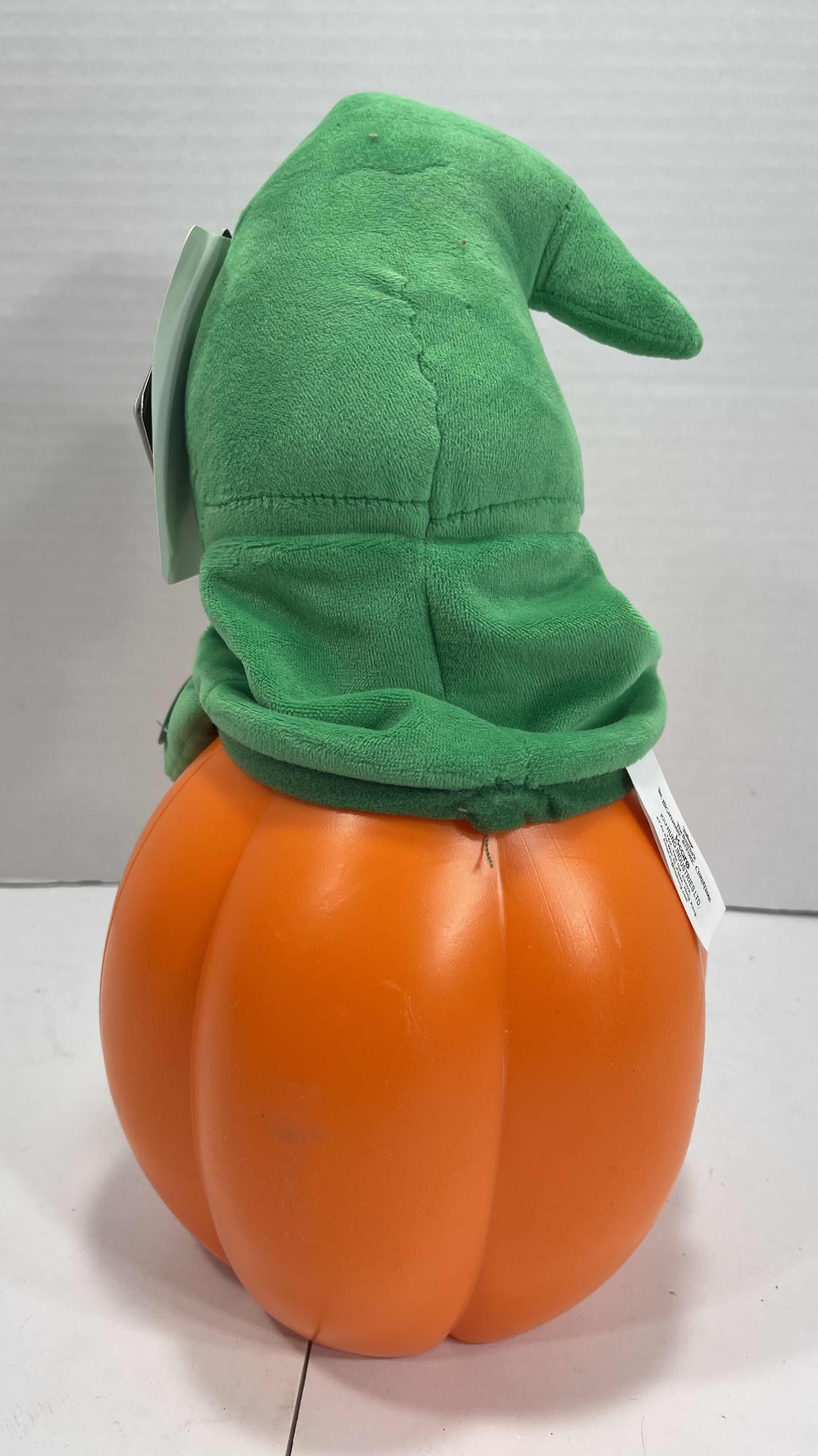 Photo 1 of DISNEY THE NIGHTMARE BEFORE CHRISTMAS ANIMATED PLUSH OOGIE H14” PUMPKIN MSRP $45