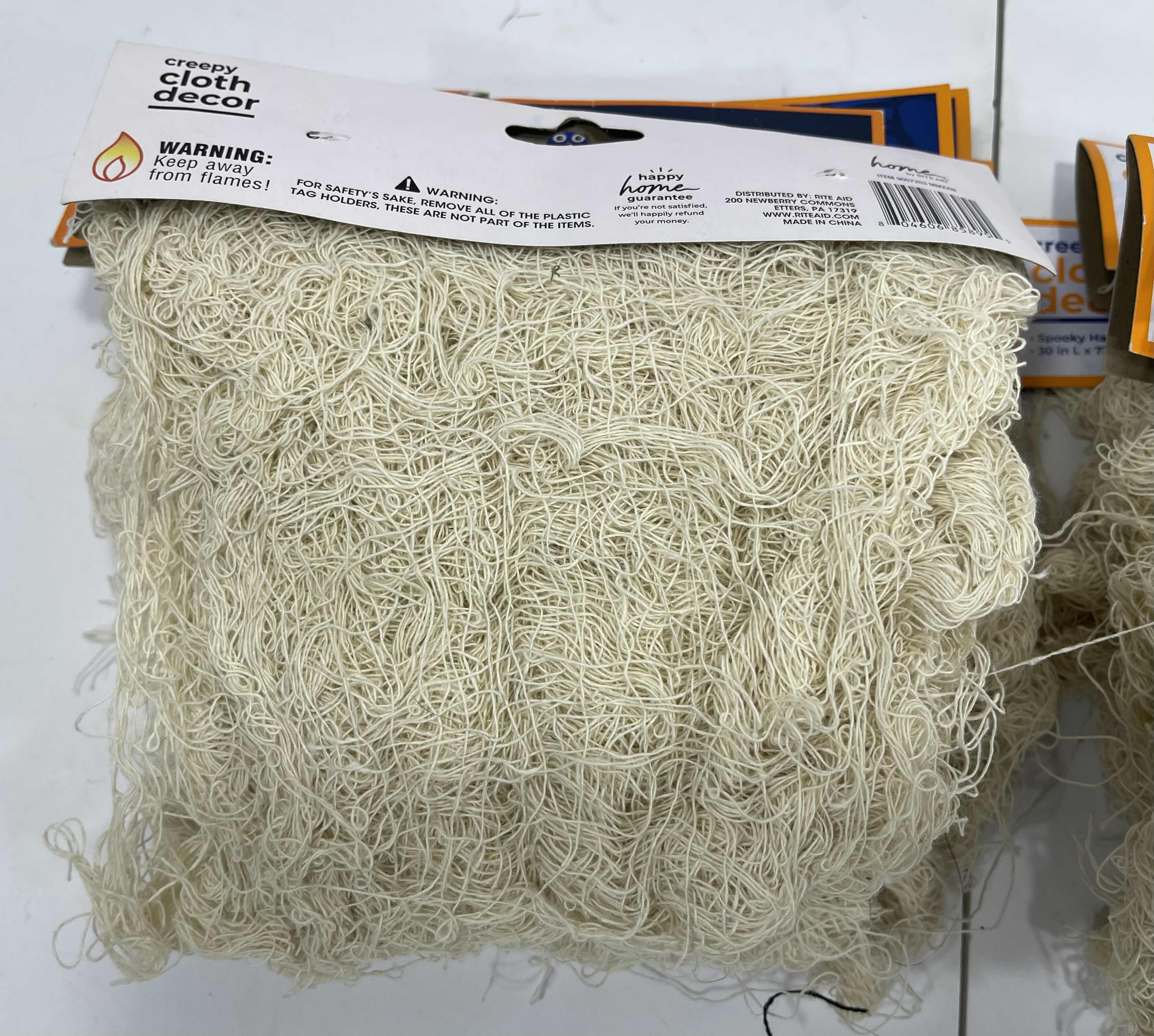 Photo 1 of CREEPY CLOTH (10 BAGS) SPOOKY HALLOWEEN DECOR