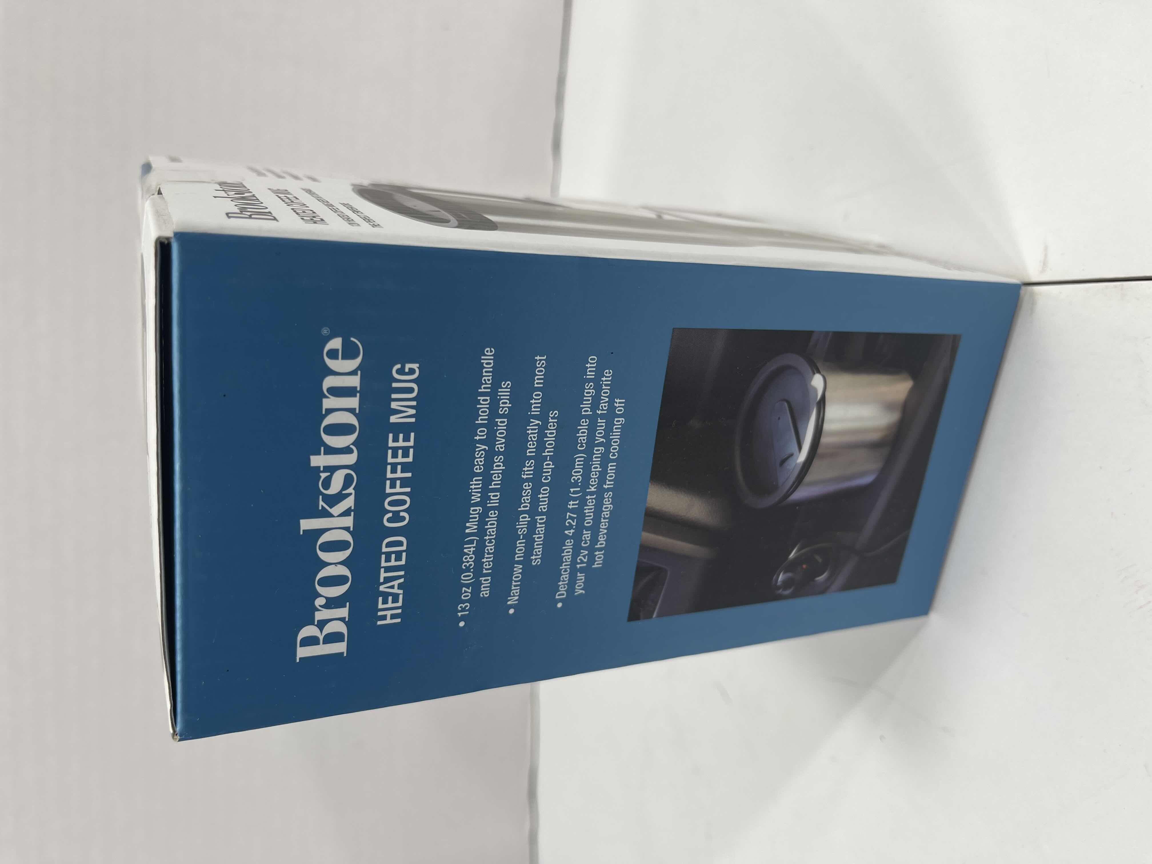 Photo 1 of BROOKESTONE HEATED COFFEE MUG NIB