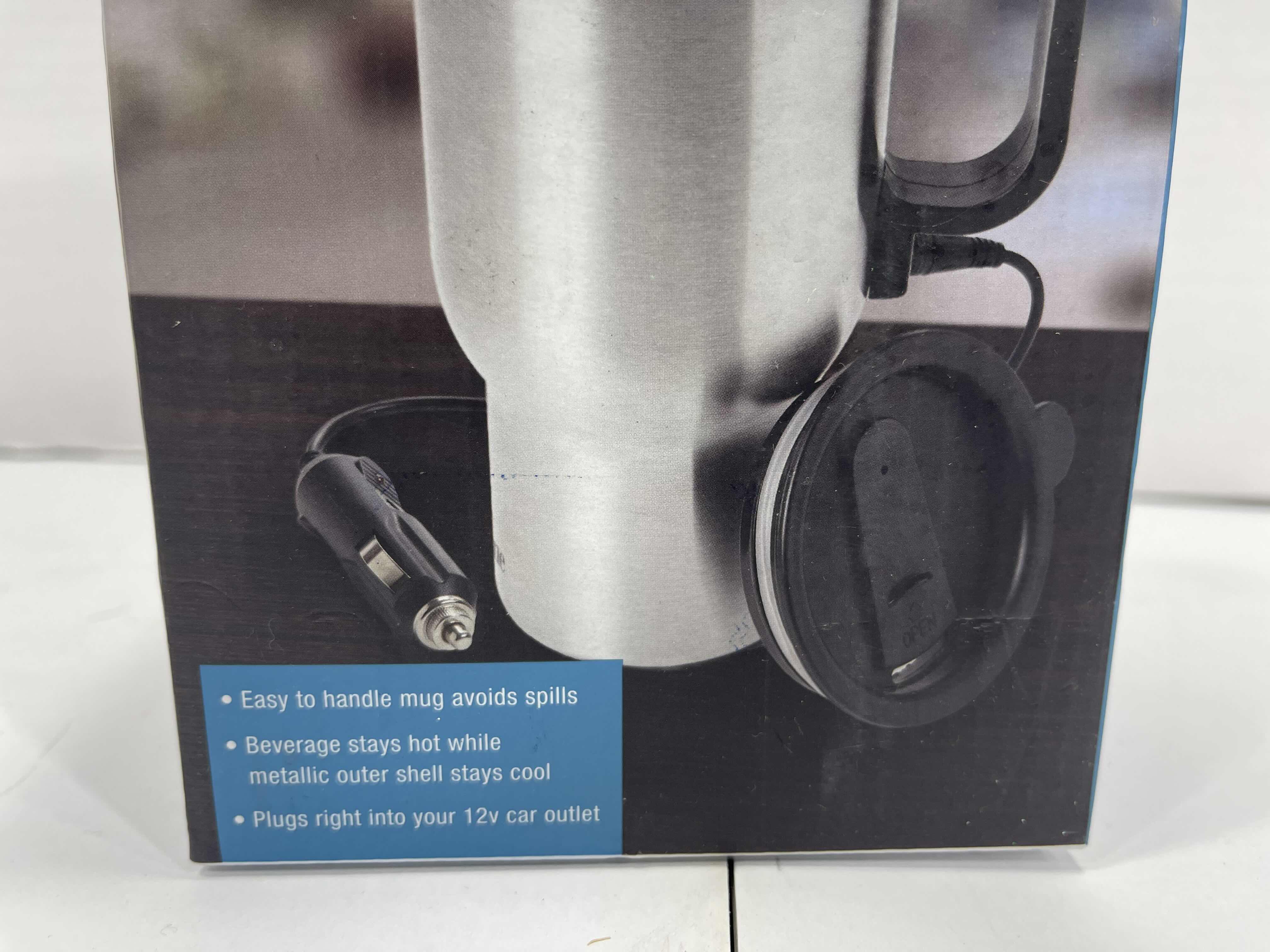 Photo 1 of BROOKESTONE HEATED COFFEE MUG NIB