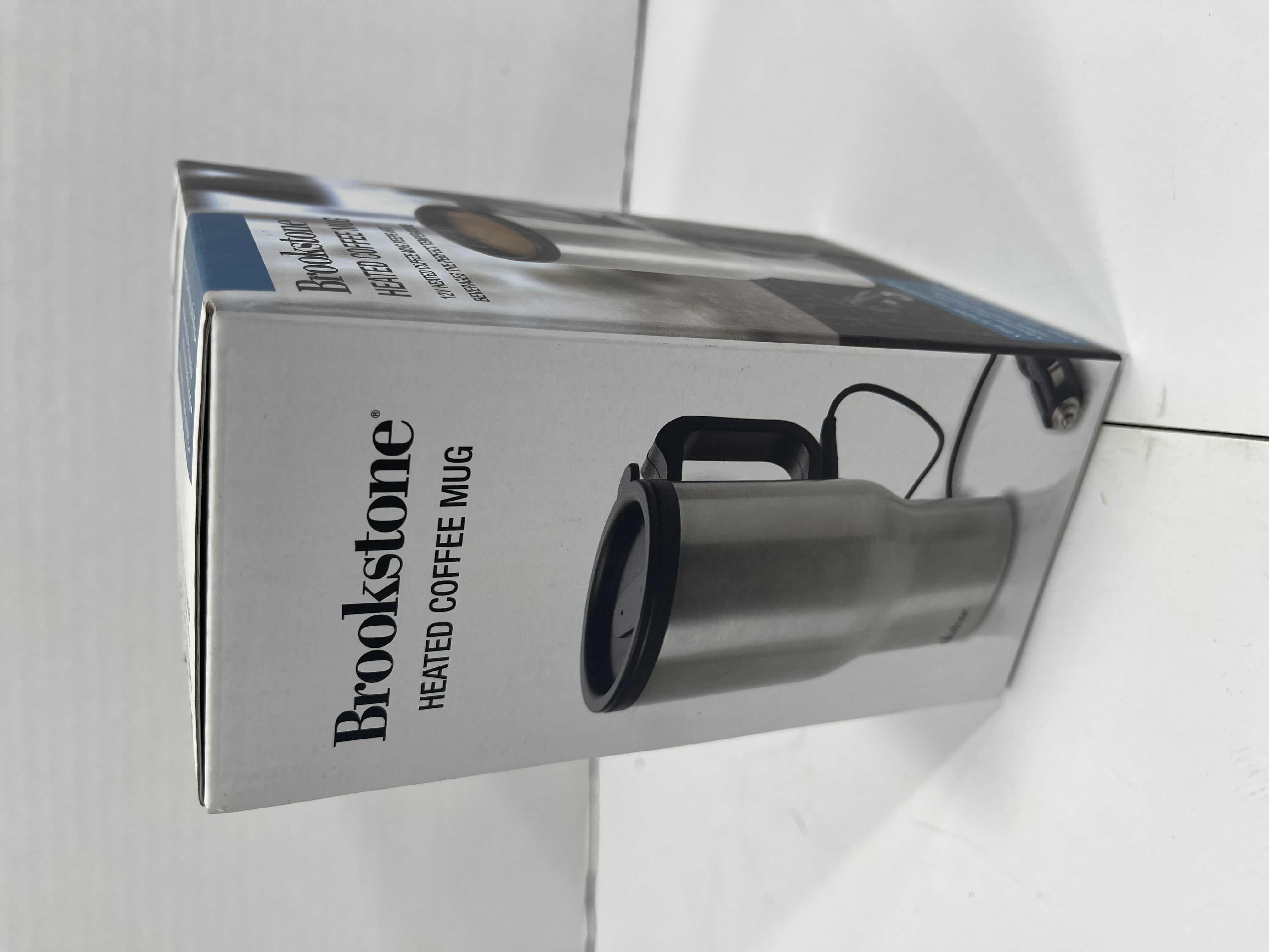 Photo 1 of BROOKESTONE HEATED COFFEE MUG NIB