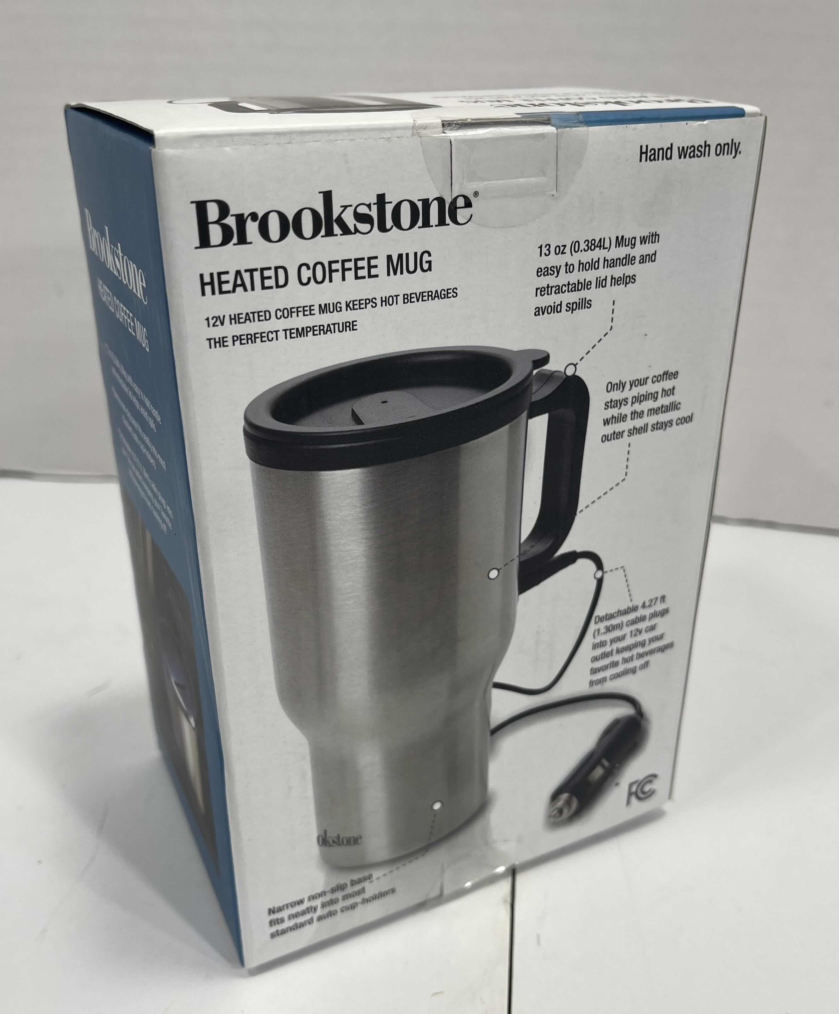 Photo 1 of BROOKESTONE HEATED COFFEE MUG NIB