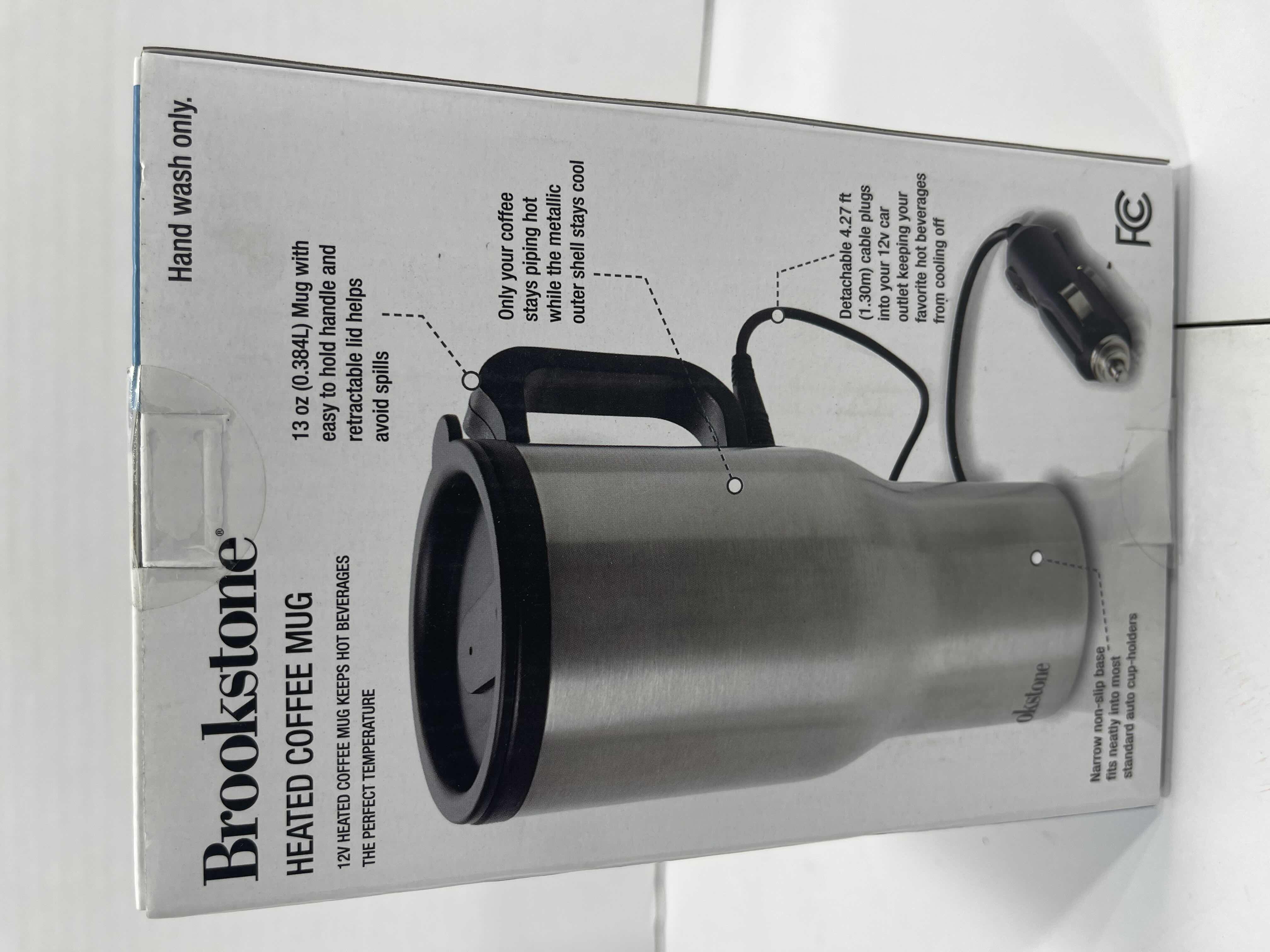Photo 1 of BROOKESTONE HEATED COFFEE MUG NIB