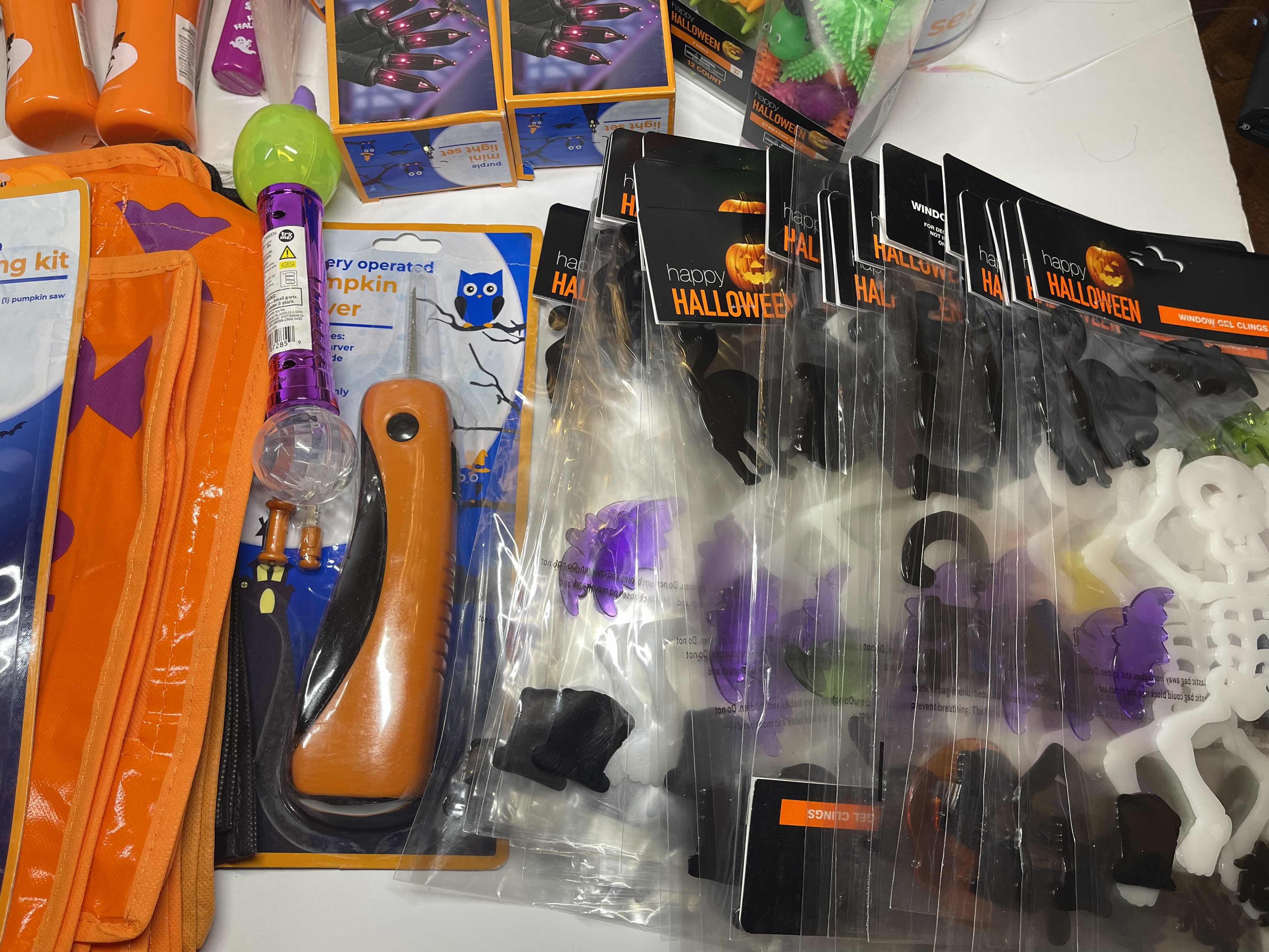 Photo 1 of HALLOWEEN HOLIDAY DECORATION LIGHT-UP FUN ITEMS LARGE ASSORTMENT MSRP $200