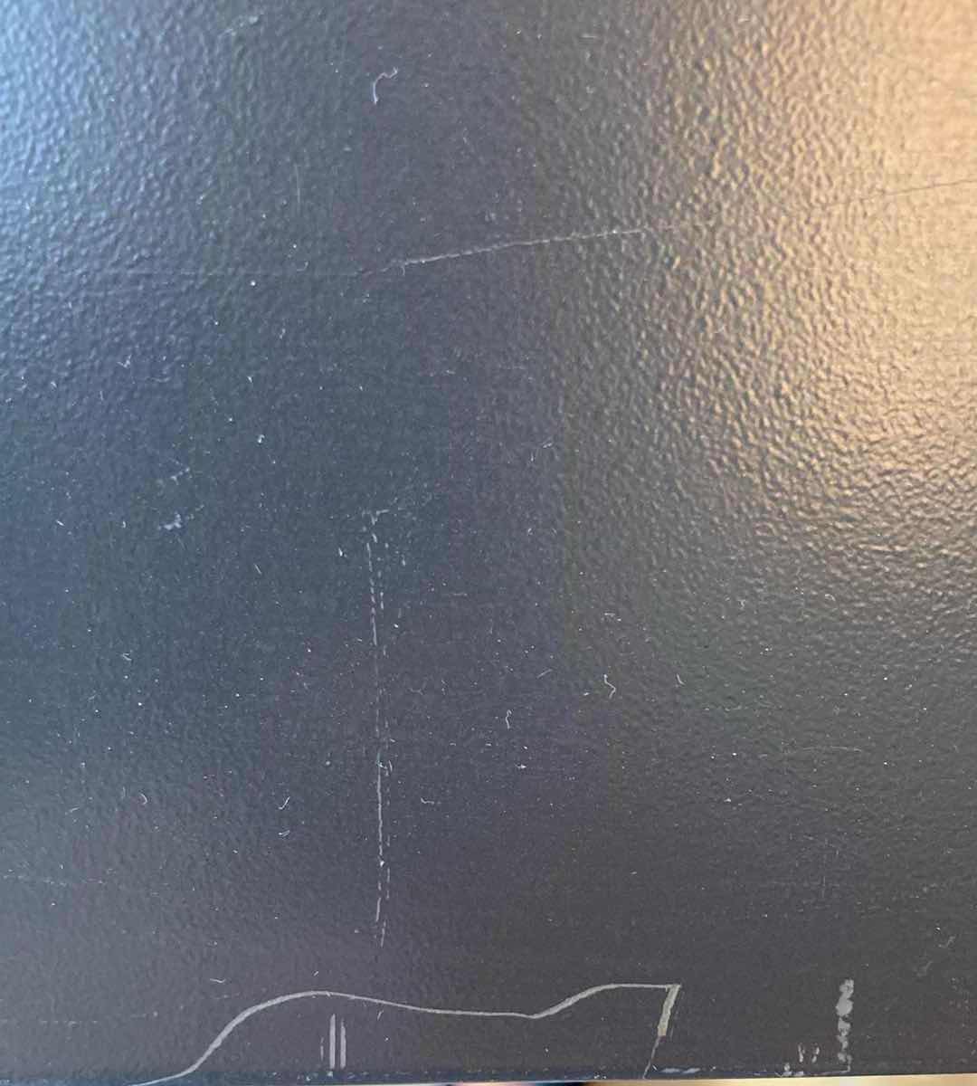 Photo 1 of HON BRIGADE CHARCOAL METAL 1-SHELF BOOKCASE 34.5” X 12.75” H29”