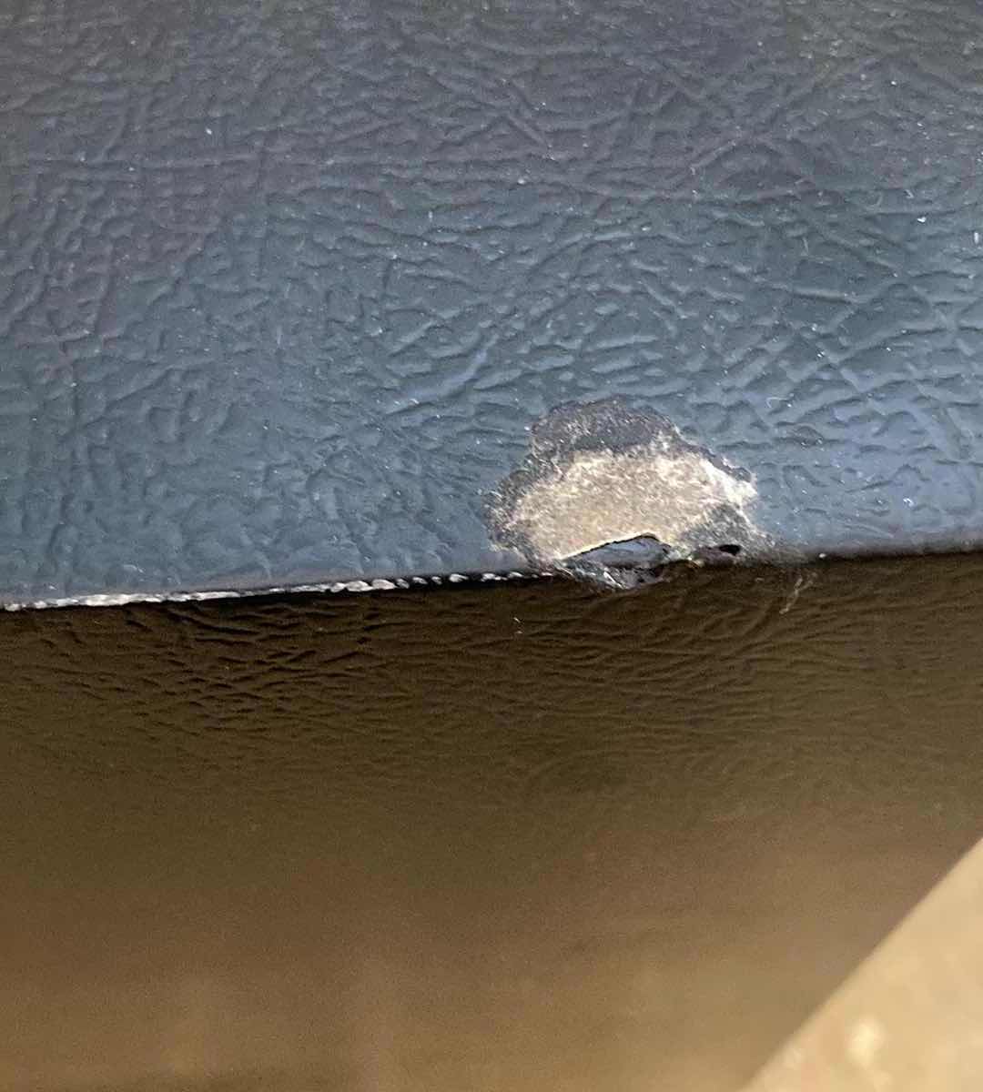 Photo 1 of BLACK METAL 2-DRAWER FILE CABINET 15” X 18” H26”