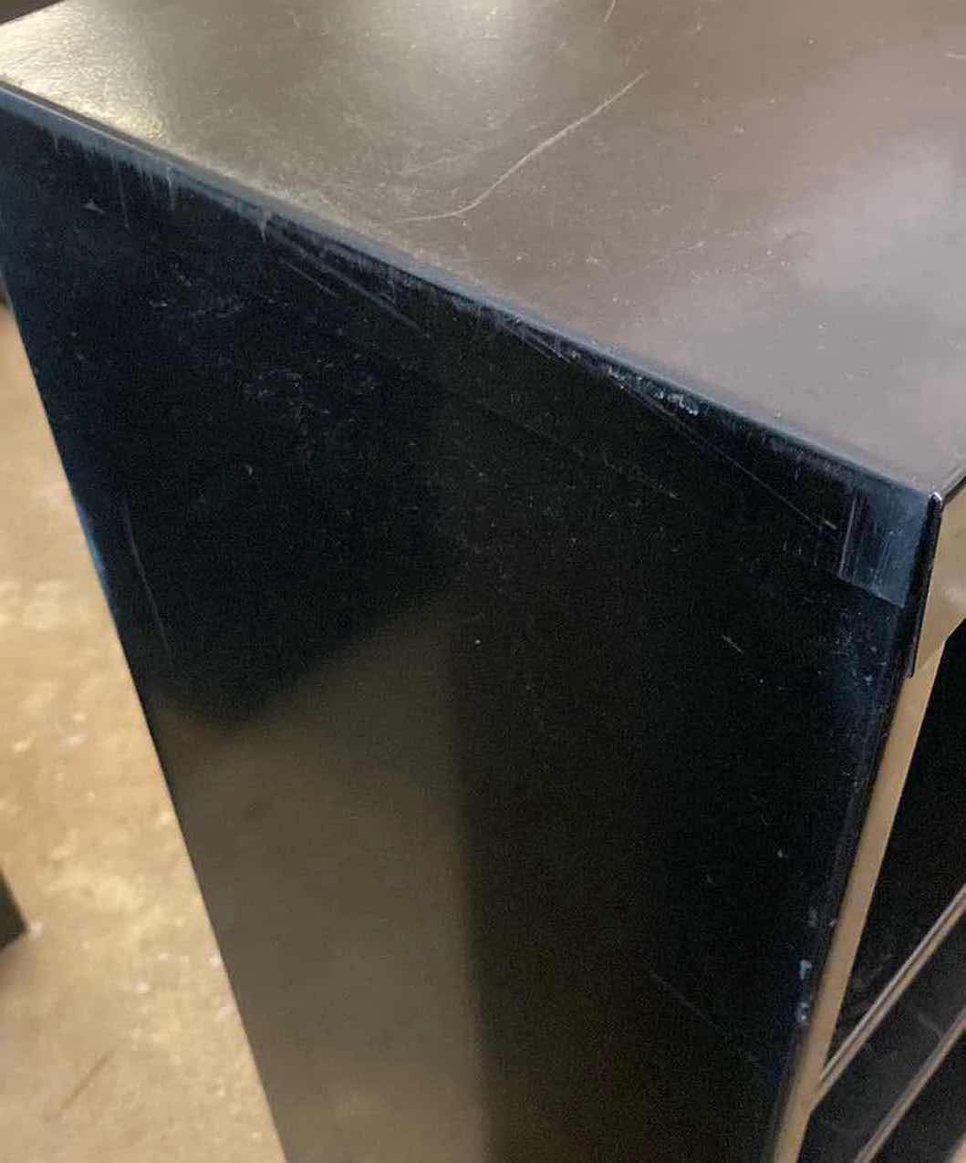 Photo 1 of TENNSCO BLACK METAL 2-SHELF WELDED BOOKCASE 38” X 12” H42”