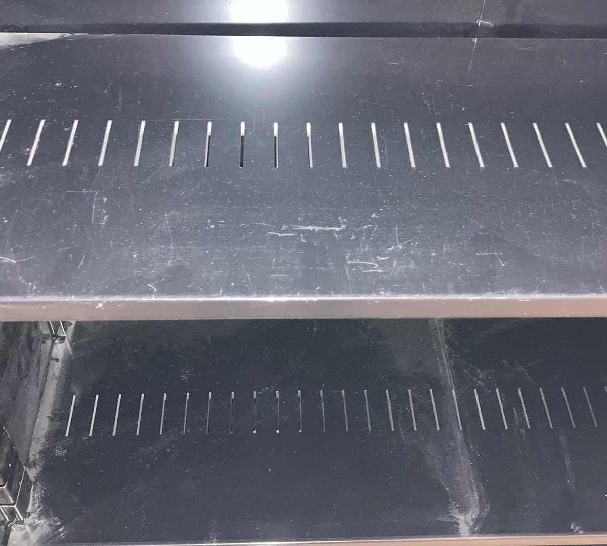 Photo 1 of TENNSCO BLACK METAL 2-SHELF WELDED BOOKCASE 38” X 12” H42”