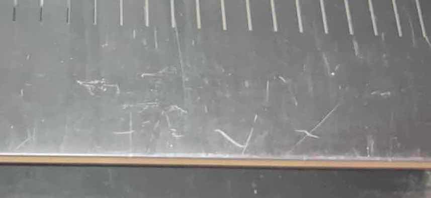 Photo 1 of TENNSCO BLACK METAL 1-SHELF WELDED BOOKCASE 38” X 12” H42”