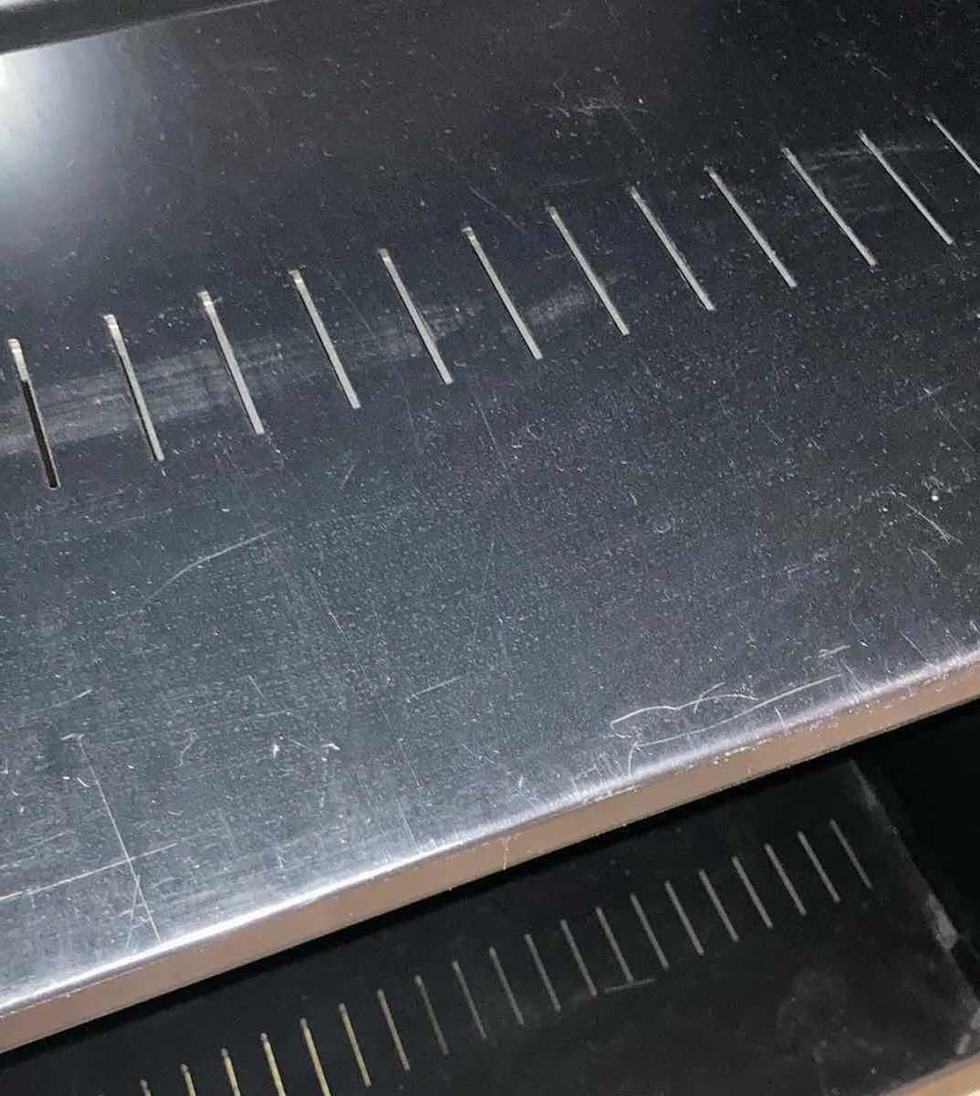 Photo 1 of TENNSCO BLACK METAL 1-SHELF WELDED BOOKCASE 38” X 12” H42”