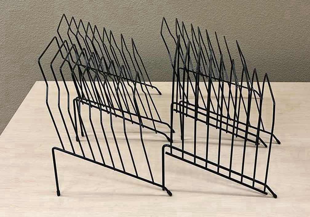Photo 1 of BLACK METAL FILE ORGANIZERS (5)