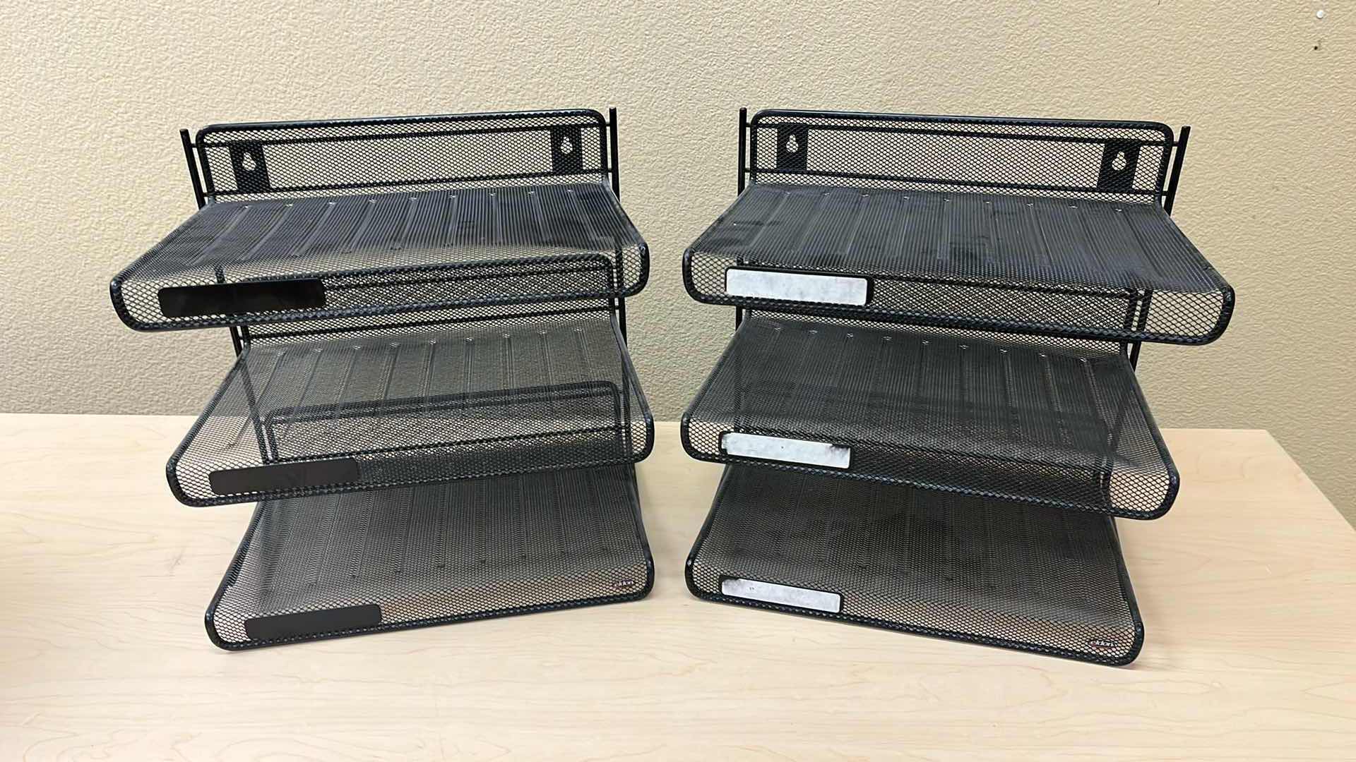 Photo 1 of BLACK METAL FILE HOLDERS & ORGANIZERS (4)