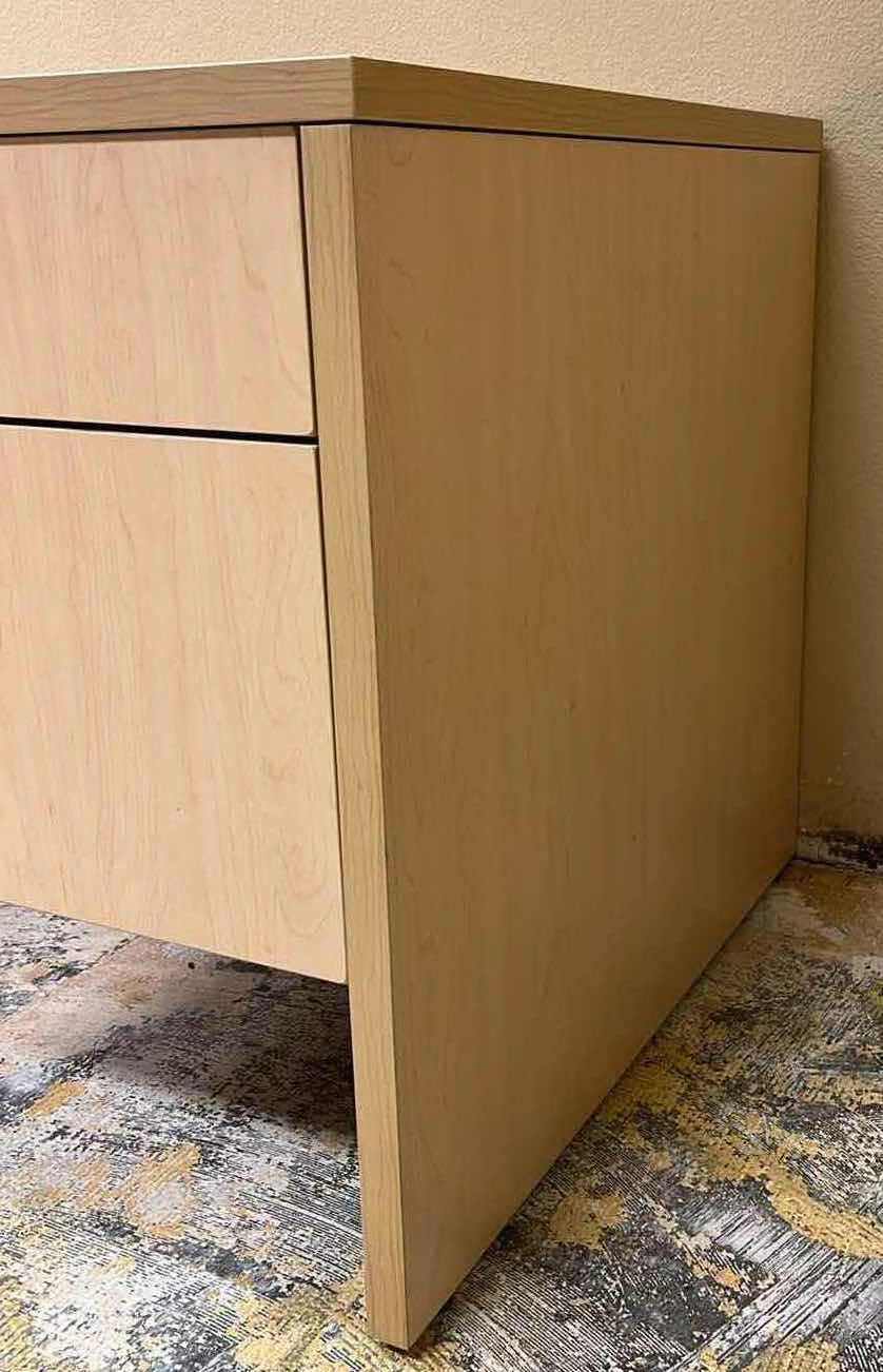 Photo 1 of WOODGRAIN FINISH LAMINATE 4 DRAWER OFFICE DESK W KEYS 60” X 30” H29”