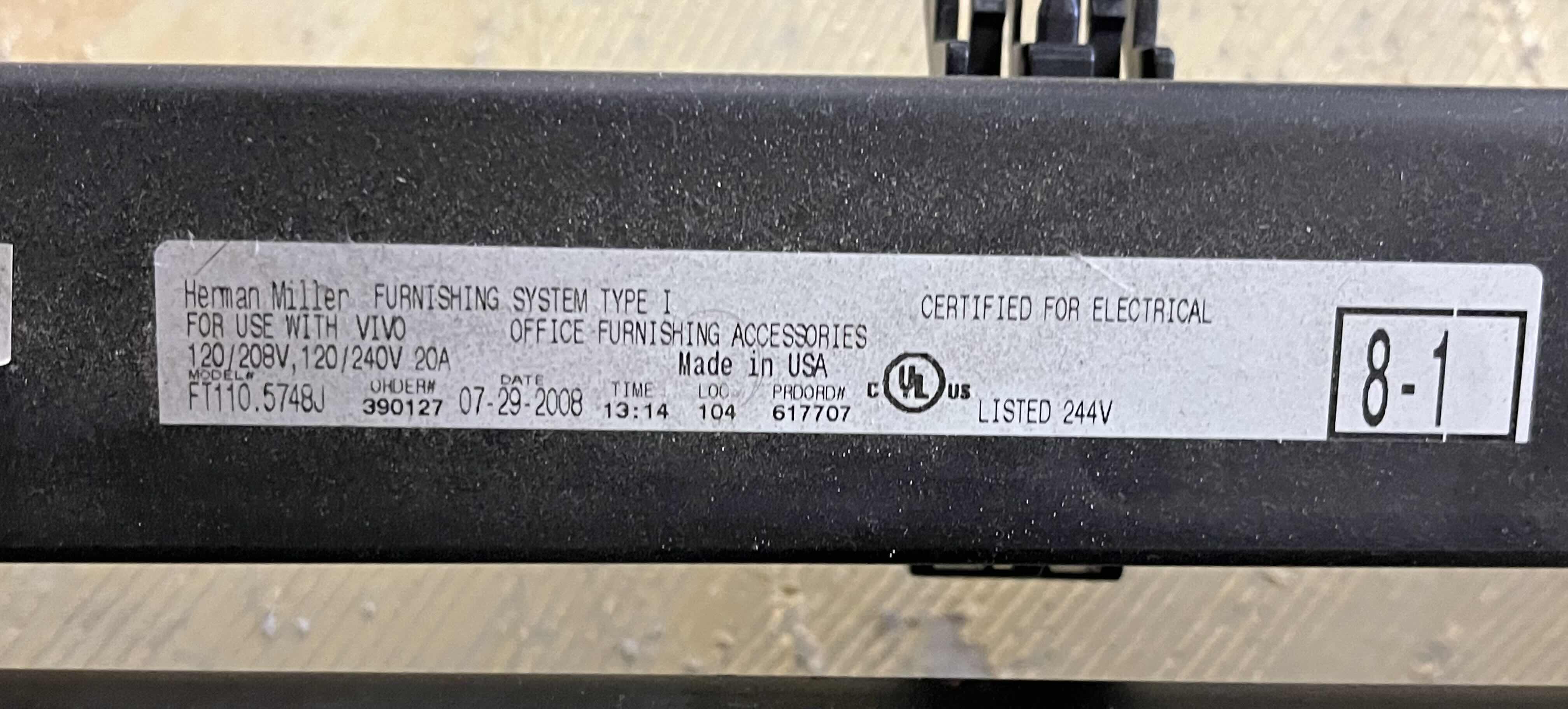 Photo 1 of HERMAN MILLER TAN PANEL CUBICLE PARTITIONS (17) 48” X 57” W 2 GREY PARTITIONS 60” X 84” (READ NOTES)