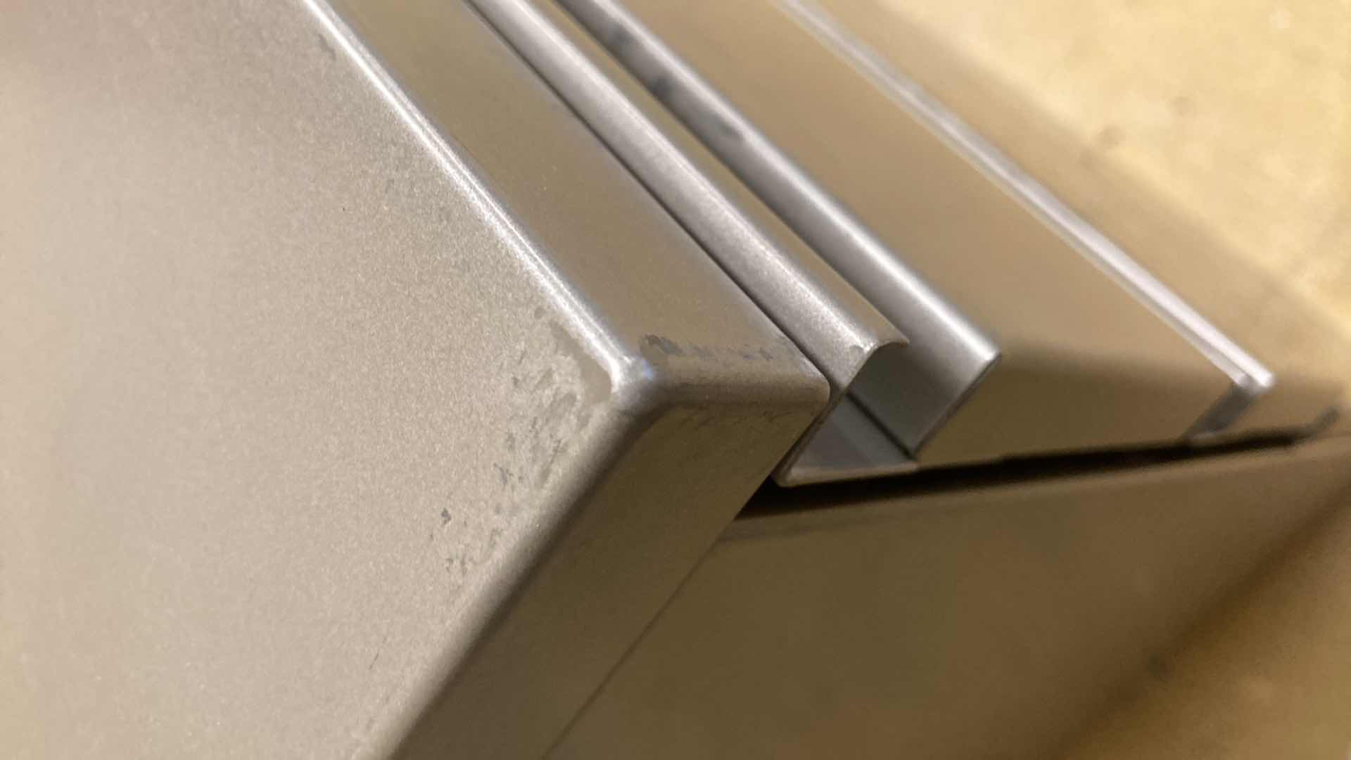 Photo 1 of HERMAN MILLER MERIDIAN GRAY METAL 3-DRAWER FILE CABINET 15” X 22” H28”