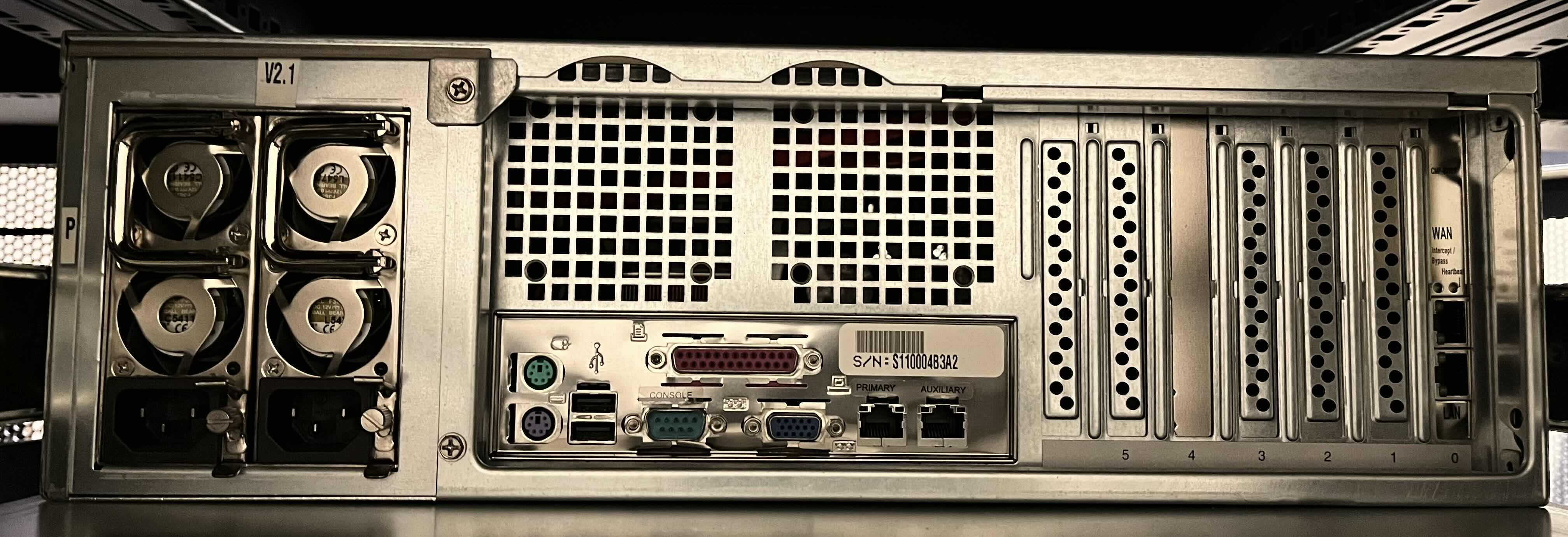 Photo 1 of RIVERBED TECHNOLOGY STEELHEAD SERIES 3000 MODEL 3010/3510 W 2 WESTERN DIGITAL 250GB HARD DRIVES MODEL WD2500