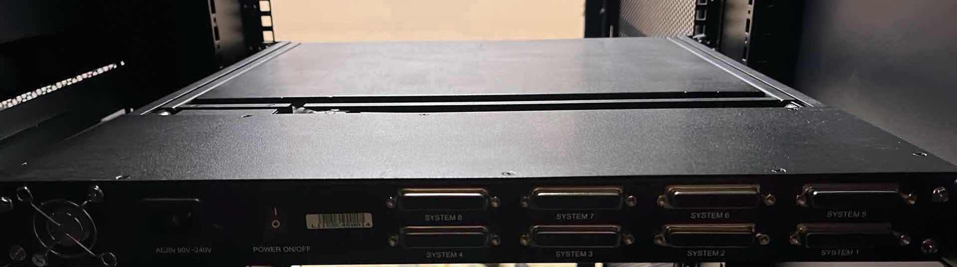 Photo 1 of LCD 17” SERVER MONITOR W KEYBOARD & TOUCH PAD RACK MOUNT