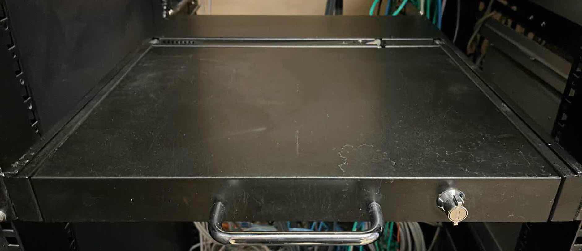 Photo 1 of LCD 17” SERVER MONITOR W KEYBOARD & TOUCH PAD RACK MOUNT