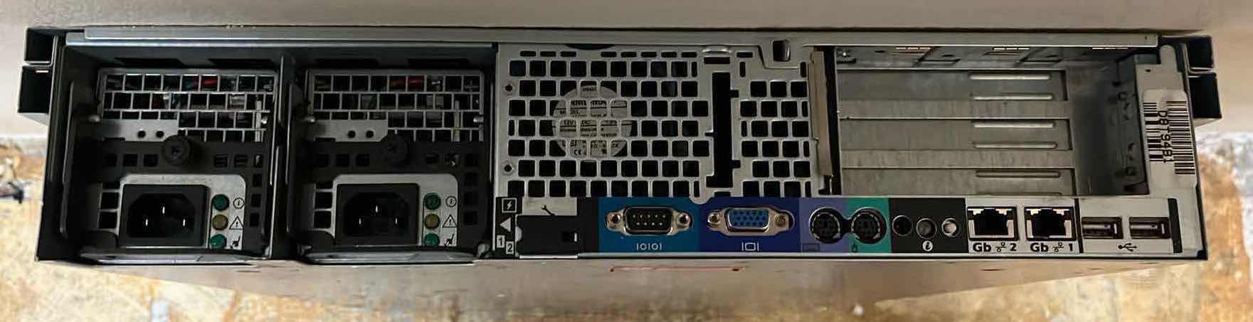 Photo 1 of DELL POWEREDGE 2850 SERVER MOUNT MODEL EMS W 6 SEAGATE CHEETAH 10K.7 300GB HARD DRIVES MODEL ST3300007LC