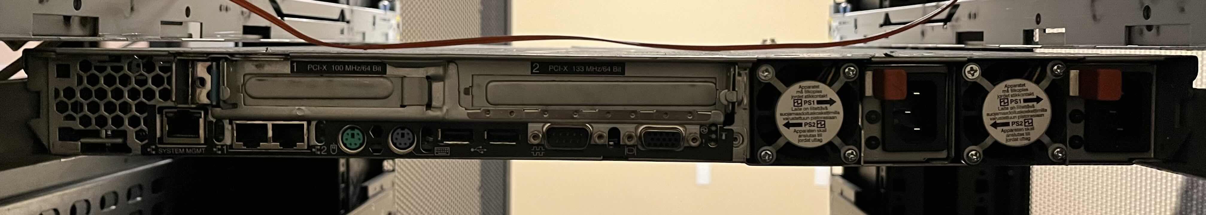 Photo 1 of IBM E SERVER X SERIES 336 W 2 HARD DRIVES