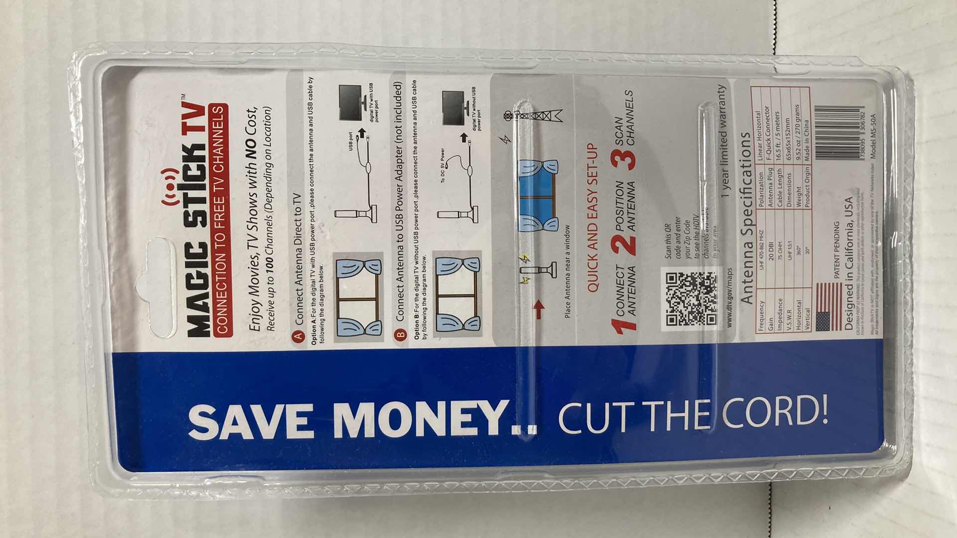 Photo 1 of MAGIC STICK TV HDTV ANTENNA