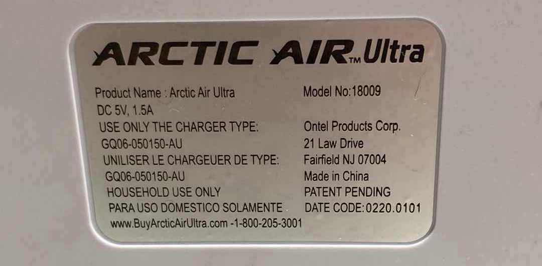 Photo 1 of ARCTIC AIR ULTRA PORTABLE COOLER