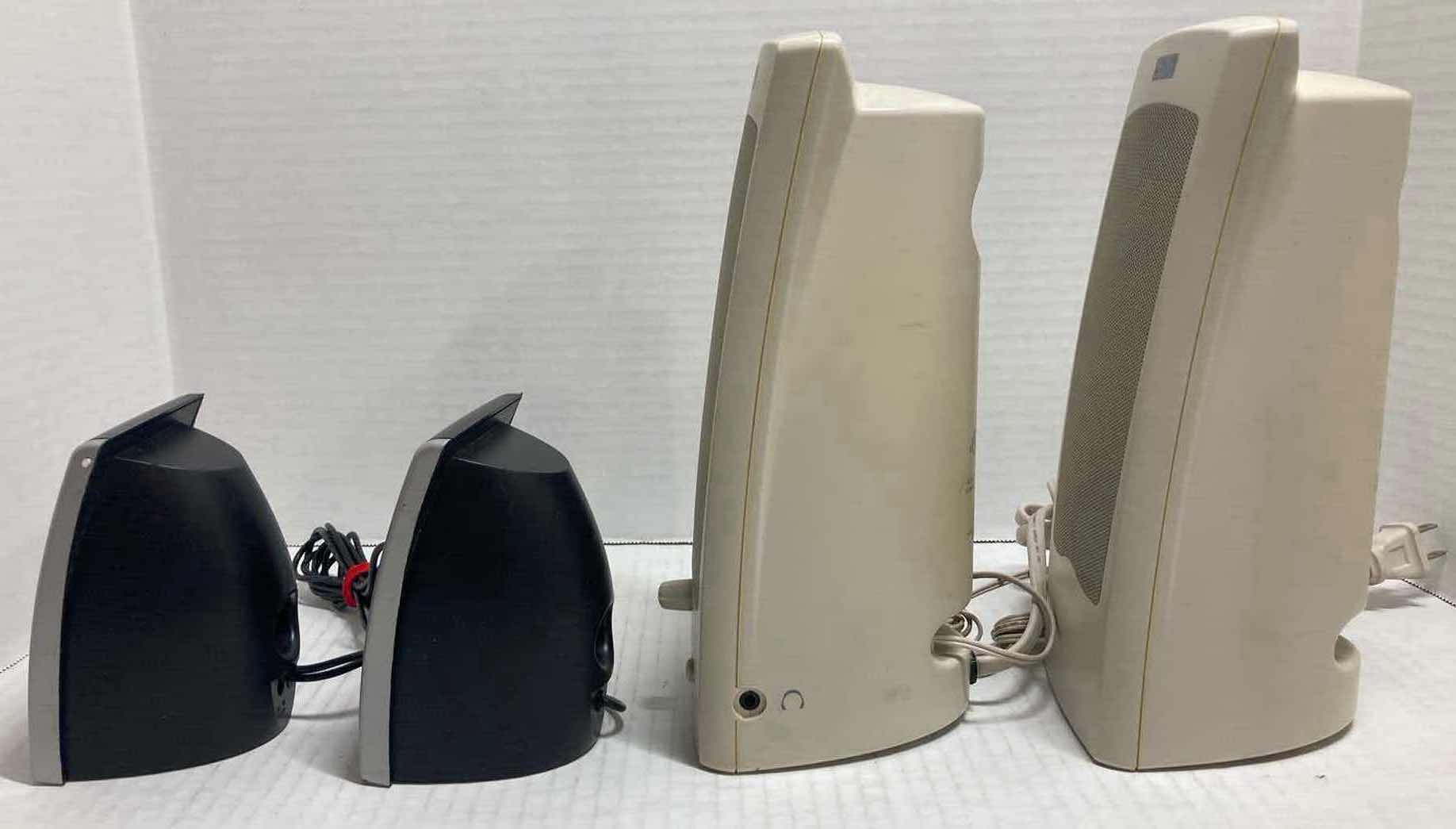 Photo 1 of GATEWAY COMPUTER SPEAKERS MODEL EMC2.0 & ALTEC COMPUTER SPEAKERS MODEL ACD22