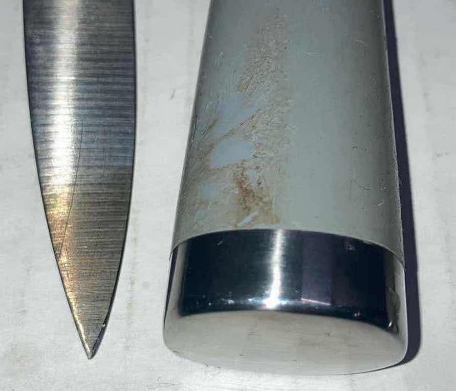 Photo 1 of JAPANESE STAINLESS STEEL KNIVES (5)