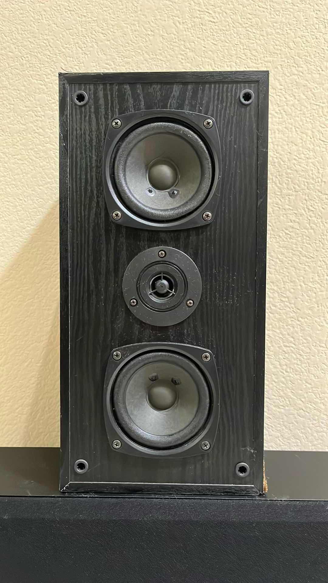 View 2 of KENWOOD LEFT FRONT SPEAKER MODEL KS-401HTL W TITANIUM SUPER BULLET TWEETER SUB WOOFER
