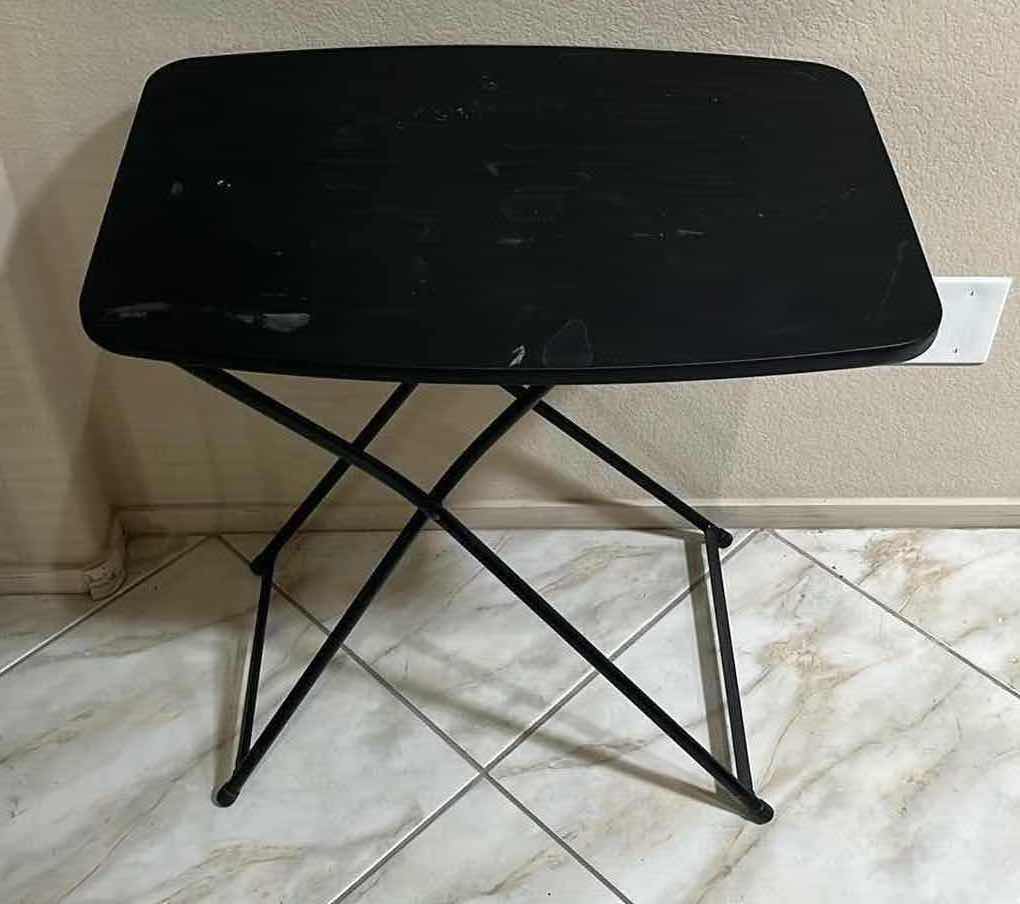 Photo 2 of MAINSTAYS 26” PERSONAL FOLDING TABLE TV TRAY