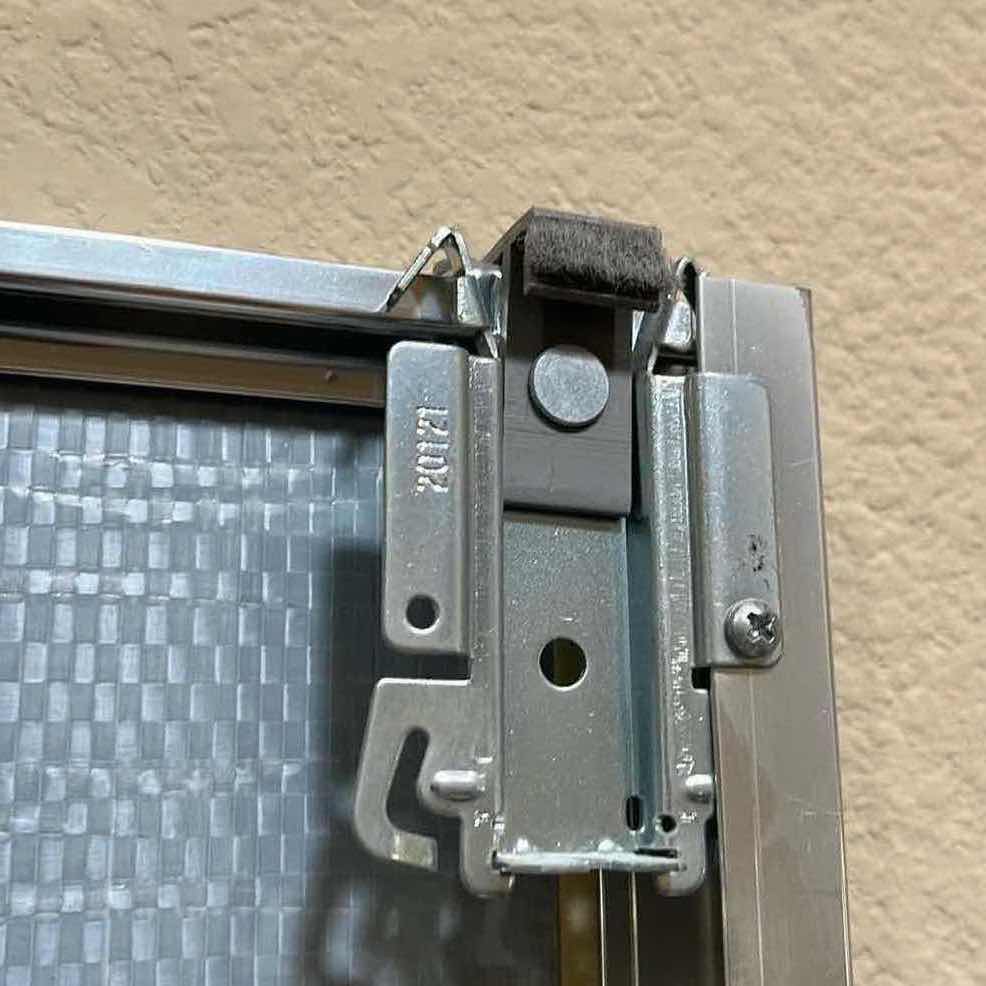 Photo 1 of CHROME FINISH FRAMED MIRRORED CLOSET DOOR 30.25” X 1.75” H78.5”