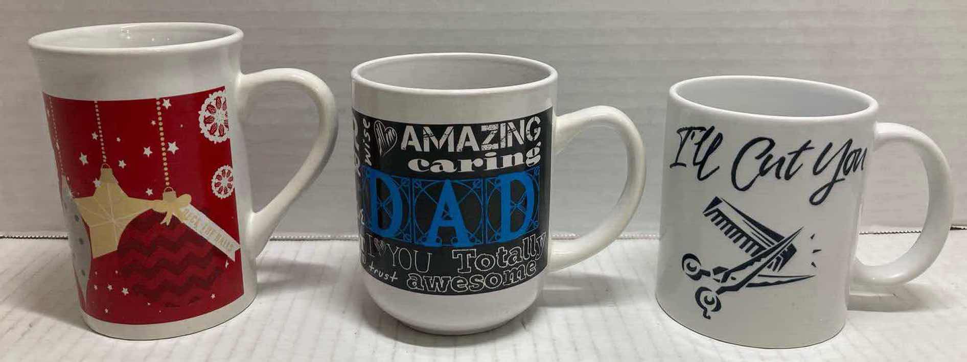 Photo 1 of COFFEE MUGS- VARIOUS STYLES & SIZES