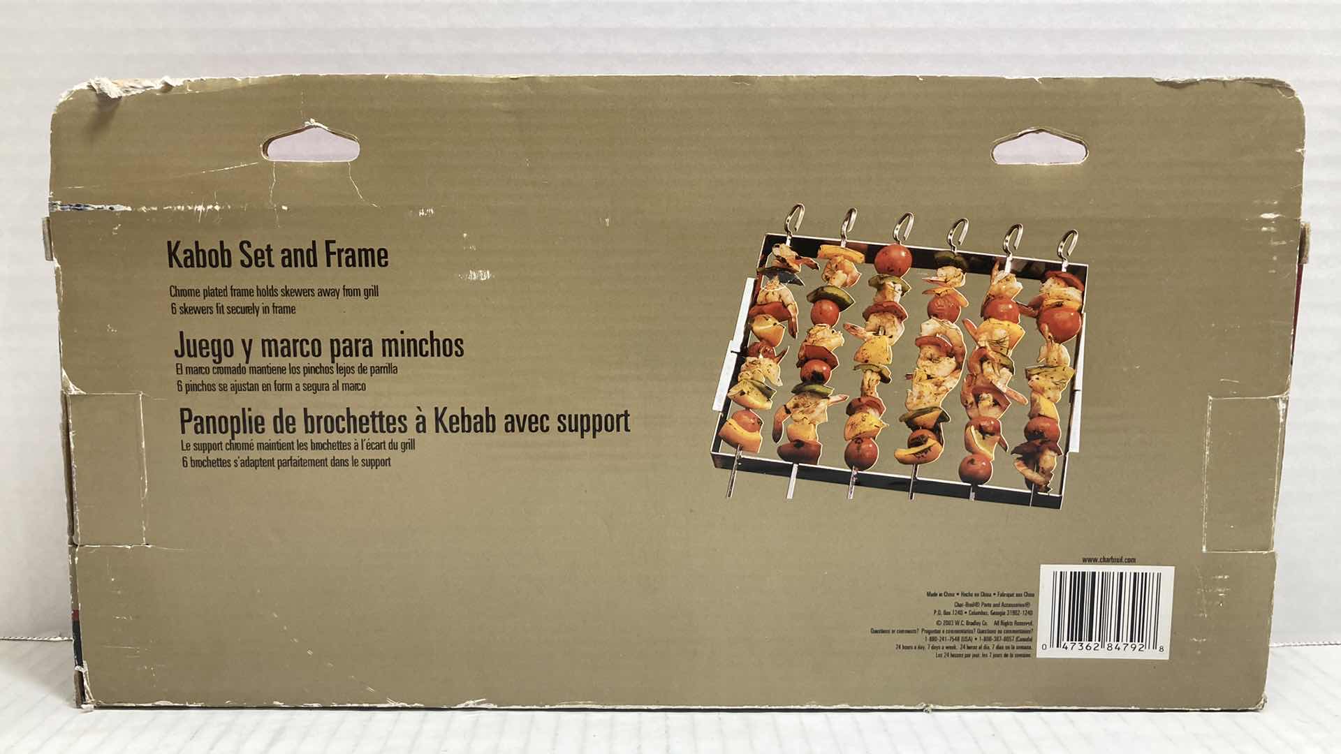 Photo 2 of CHAR-BROIL KABOB SET & FRAME