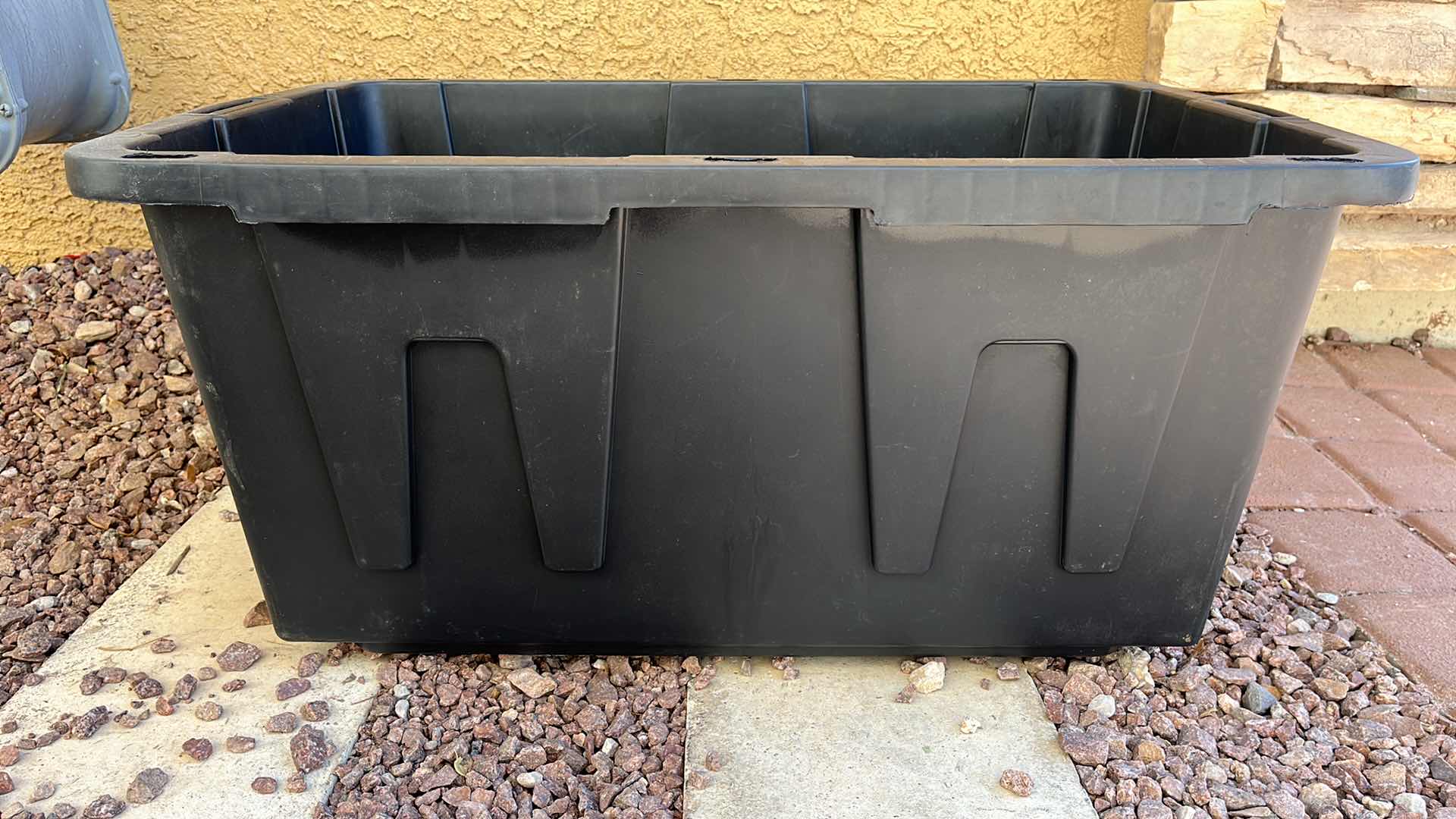 Photo 1 of TOUGH BOX CONSTRUCTION GRADE STORAGE CONTAINER TOTE 27GAL