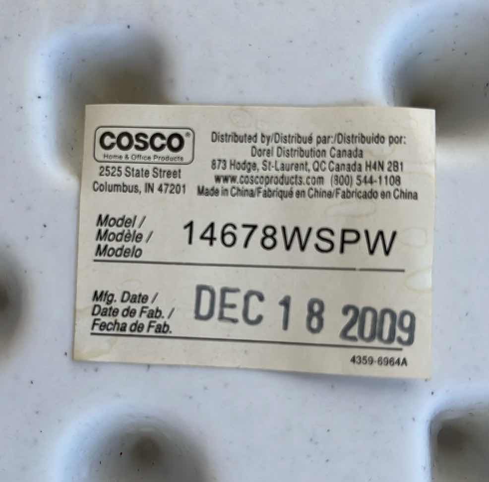 Photo 1 of COSCO 6FT FOLDING TABLE MODEL 14678WSPW