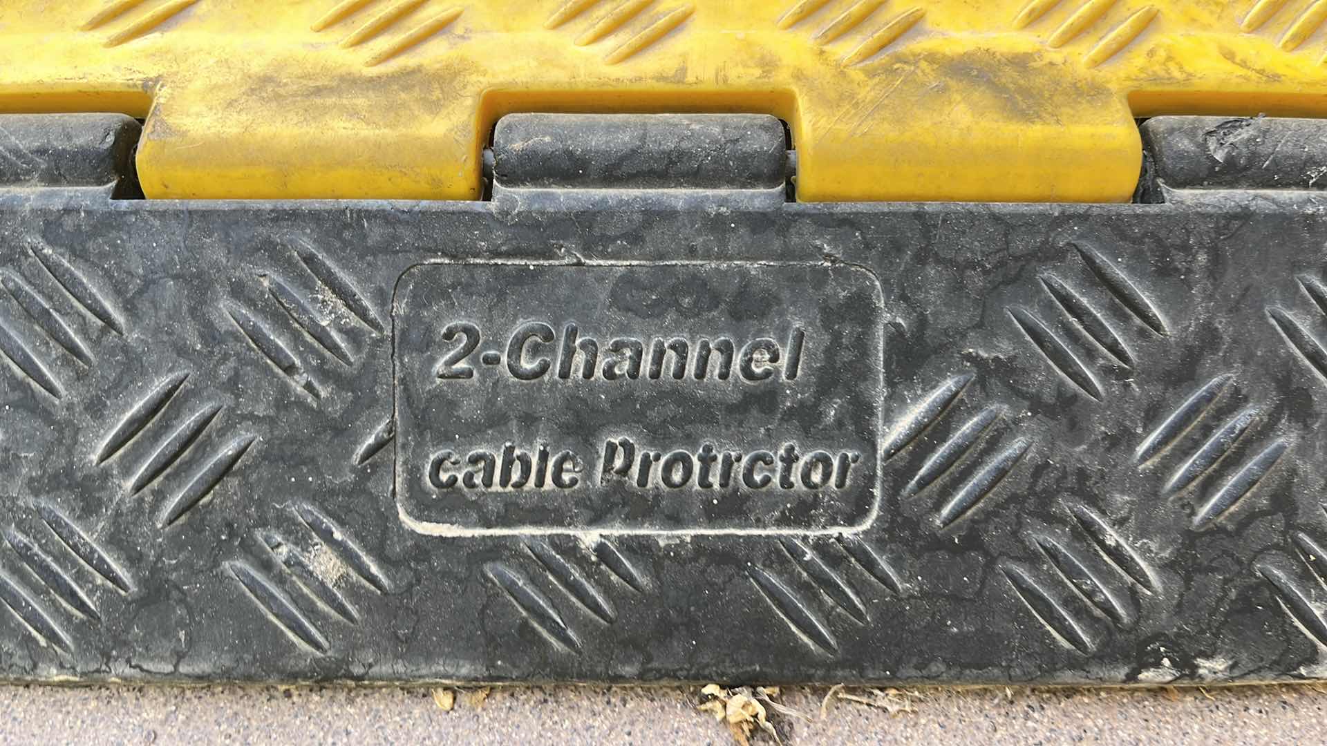 Photo 1 of GUARDIAN RUBBER 2 CHANNEL CABLE/CORD PROTECTOR 40” X 10” H2”