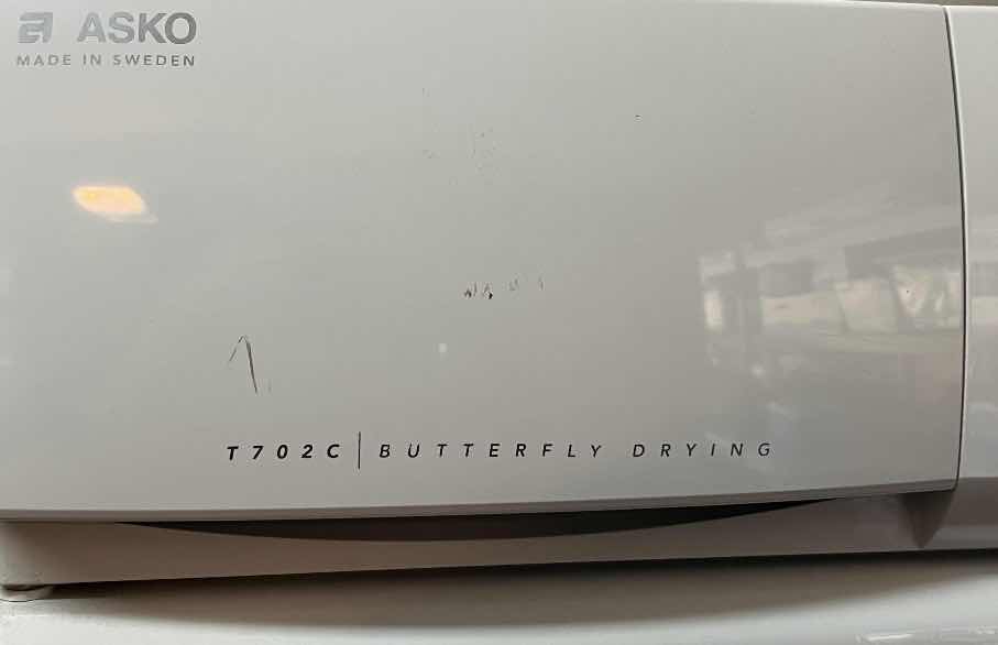 Photo 1 of ASKO QUATTRO 1200RPM COMMERCIAL WASHER 240VOLT MODEL W6022 & ASKO BUTTERFLY COMMERCIAL ELECTRIC DRYER 240VOLT MODEL T702C