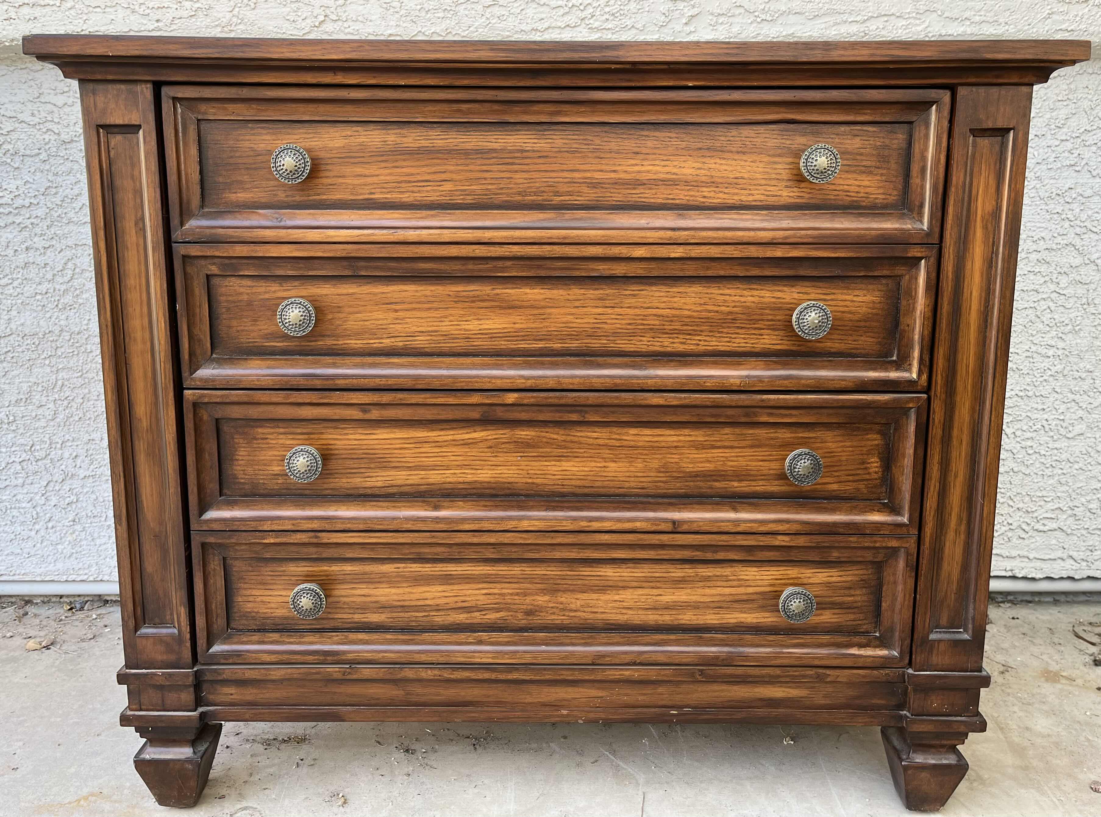 Photo 1 of SHENANDOAH VALLEY FURNITURE MAHOGANY FINISH WOOD 2 DRAWER FILE CABINET 36” X 20” H30.25”