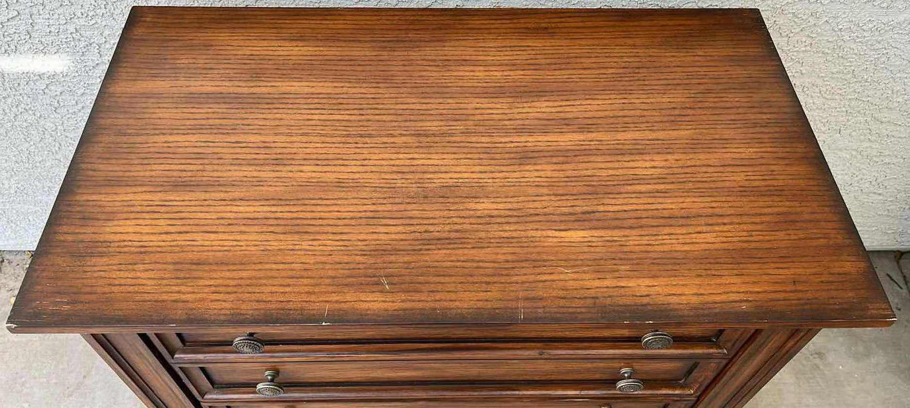 Photo 1 of SHENANDOAH VALLEY FURNITURE MAHOGANY FINISH WOOD 2 DRAWER FILE CABINET 36” X 20” H30.25”