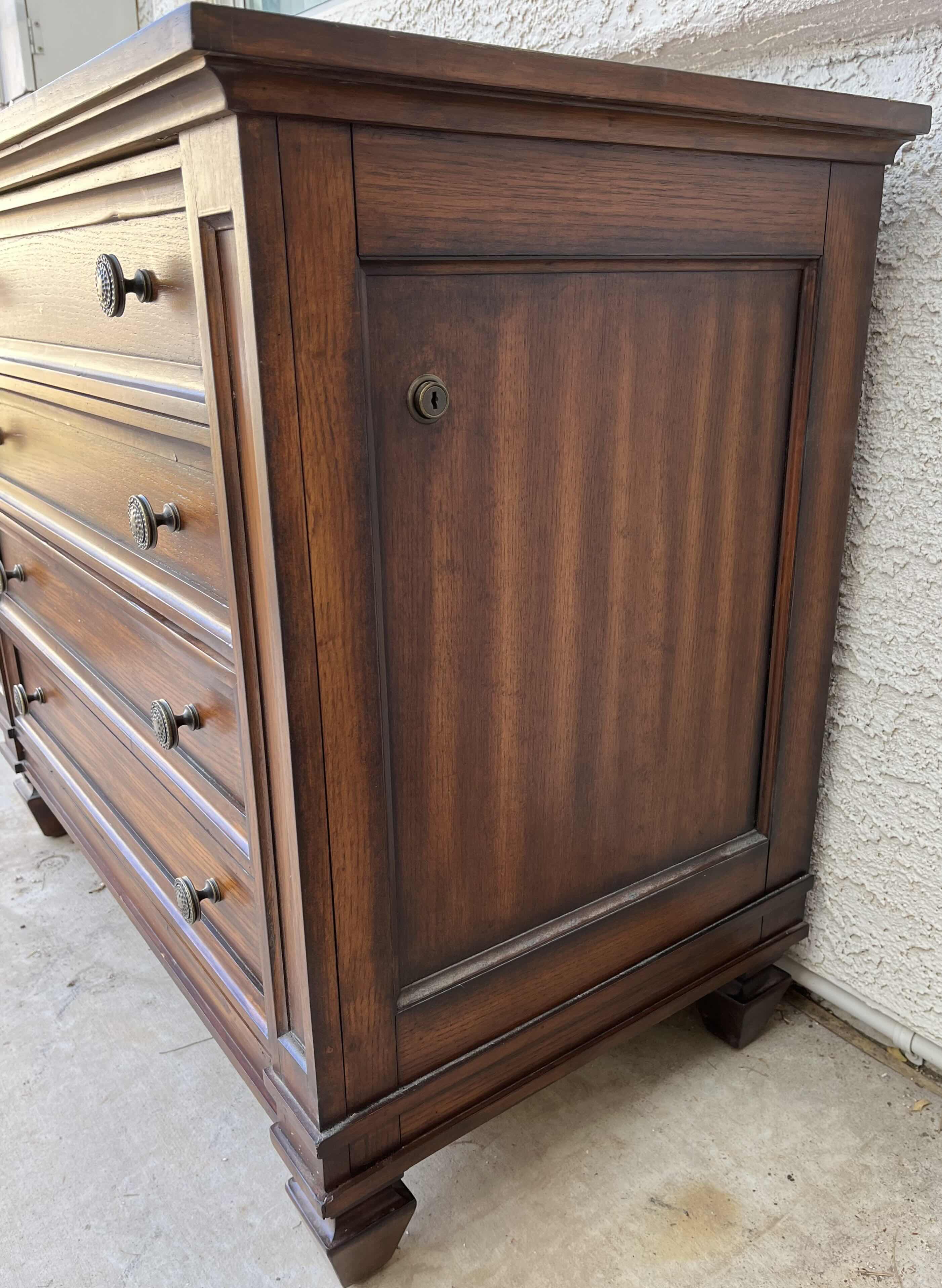 Photo 1 of SHENANDOAH VALLEY FURNITURE MAHOGANY FINISH WOOD 2 DRAWER FILE CABINET 36” X 20” H30.25”