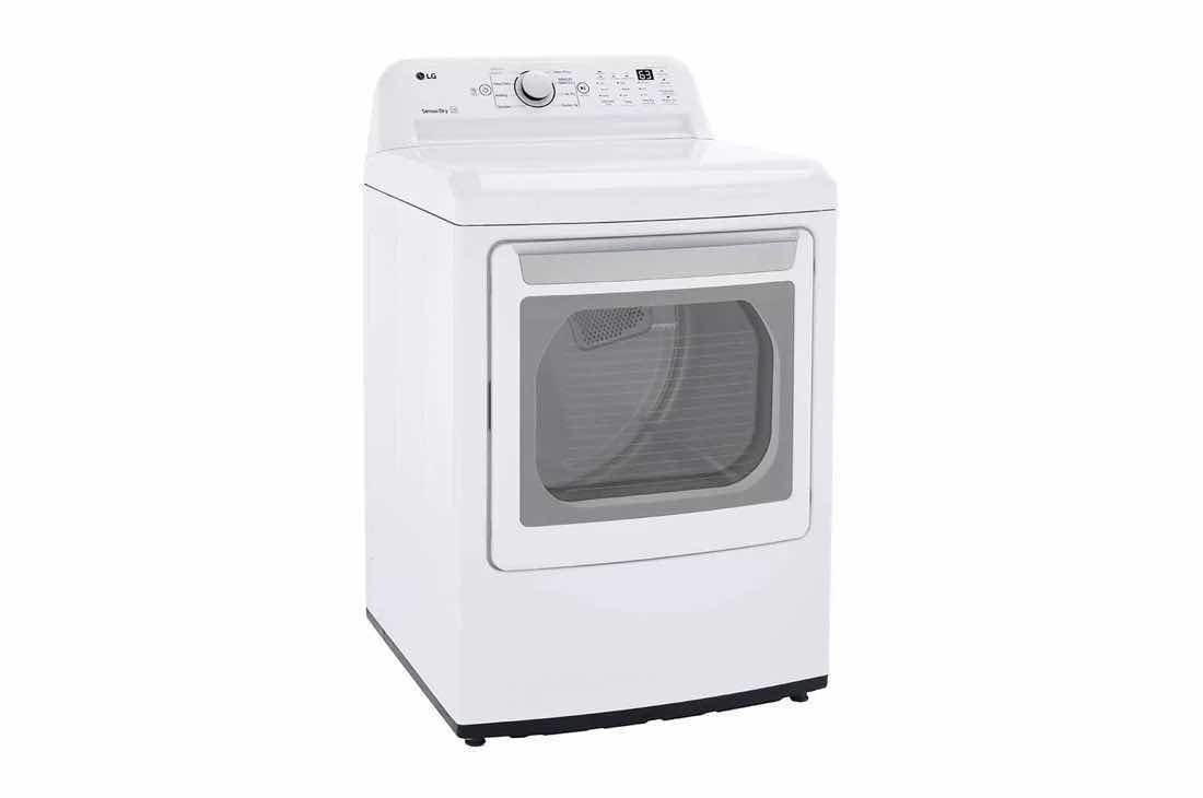 Photo 1 of LG SENSOR DRY TECH ULTRA LARGE CAPACITY 7.3CUFT 240VOLT ELECTRIC DRYER MODEL DLE7150W (READ NOTES)