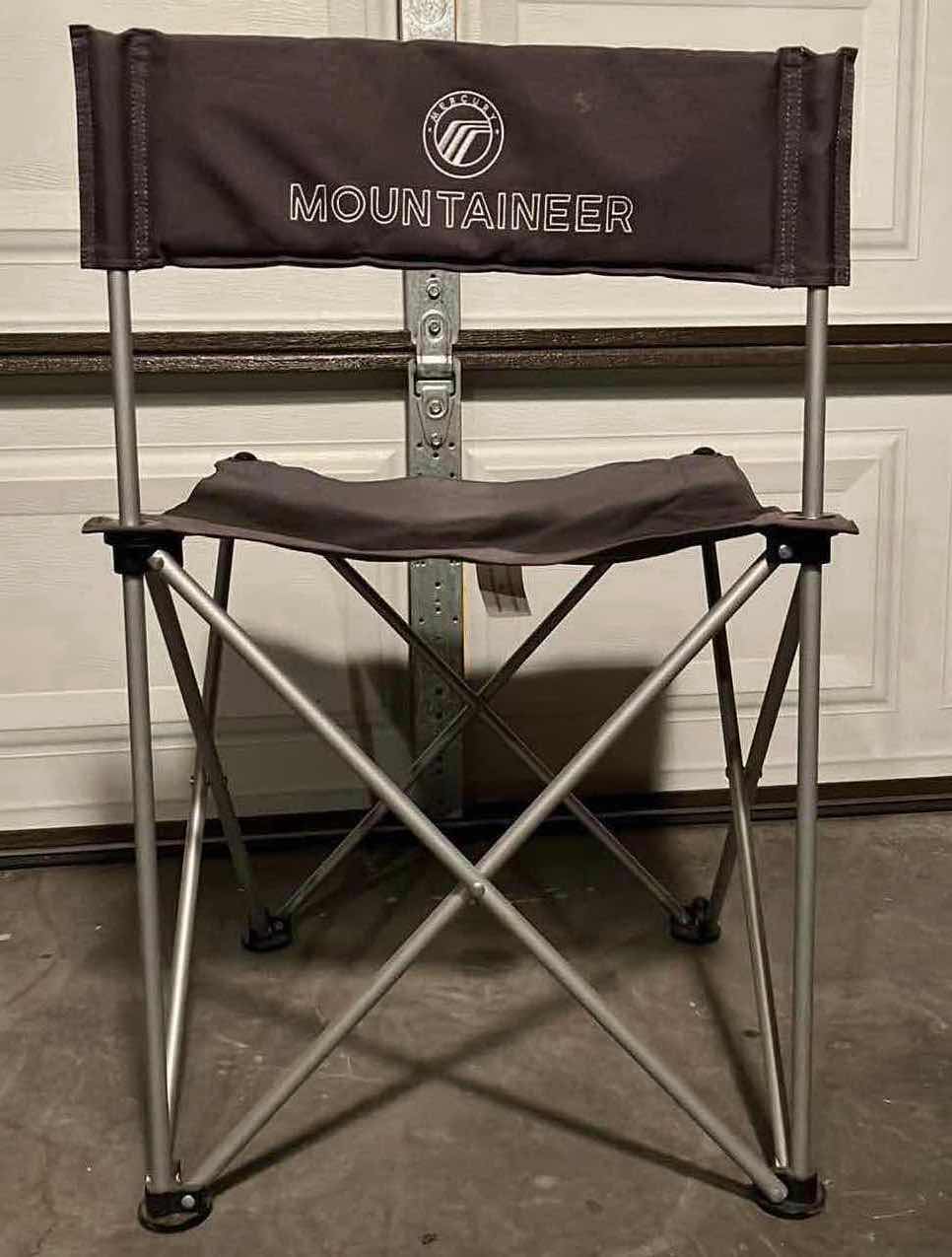 Photo 1 of MERCURY MOUNTAINEER PROMOTIONAL GRAY FOLDING CAMPING CHAIR