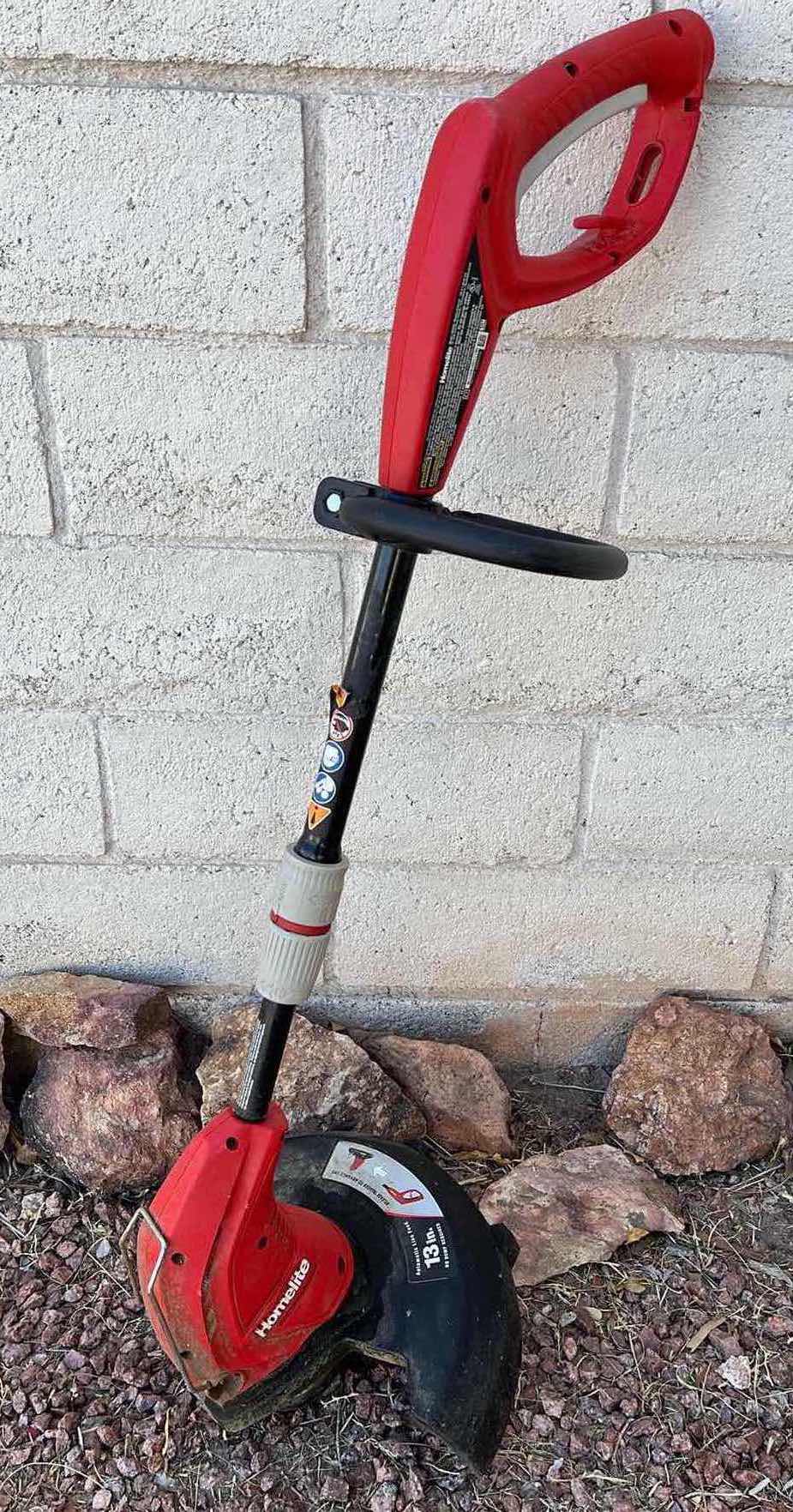 View 2 of HOMELITE 13IN ELECTRIC EDGE TRIMMER MODEL UT41113 W RHINO TUFF TRIMMER LINE