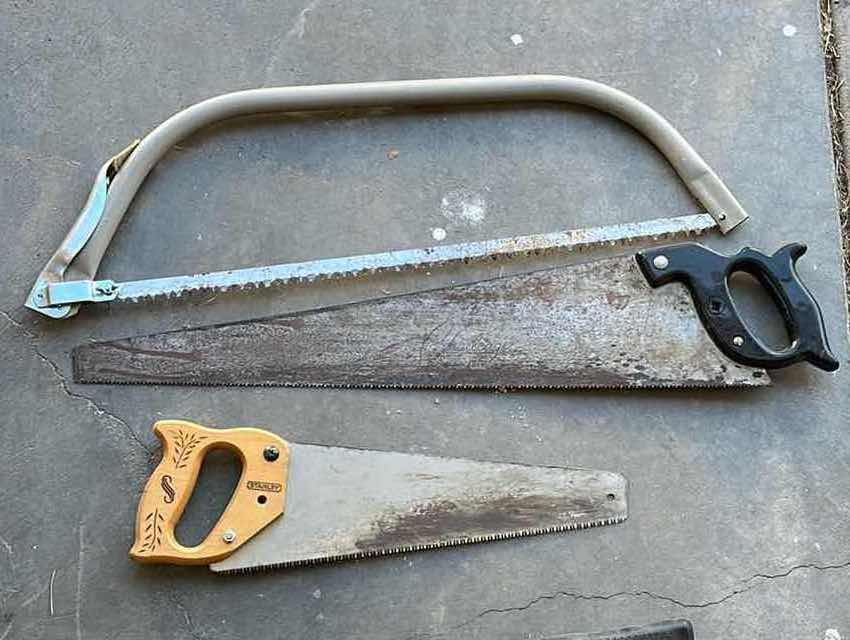 Photo 1 of SAWS (3) W HEDGE SHEARS