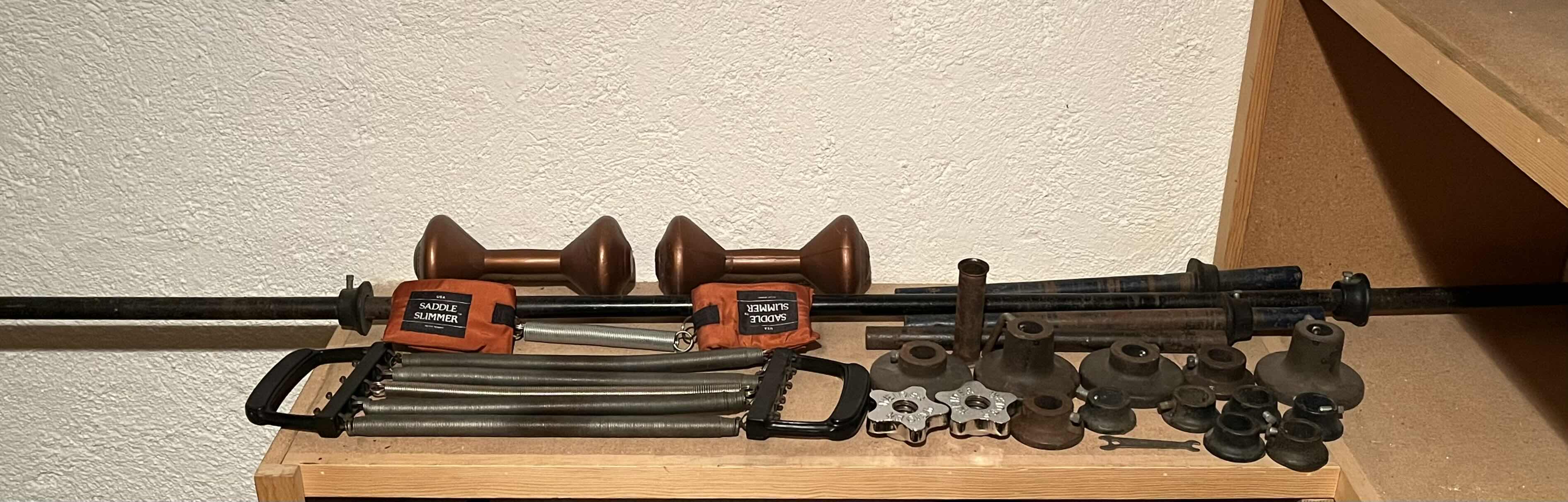 Photo 1 of VINTAGE WEIGHTS & EXERCISE EQUIPMENT