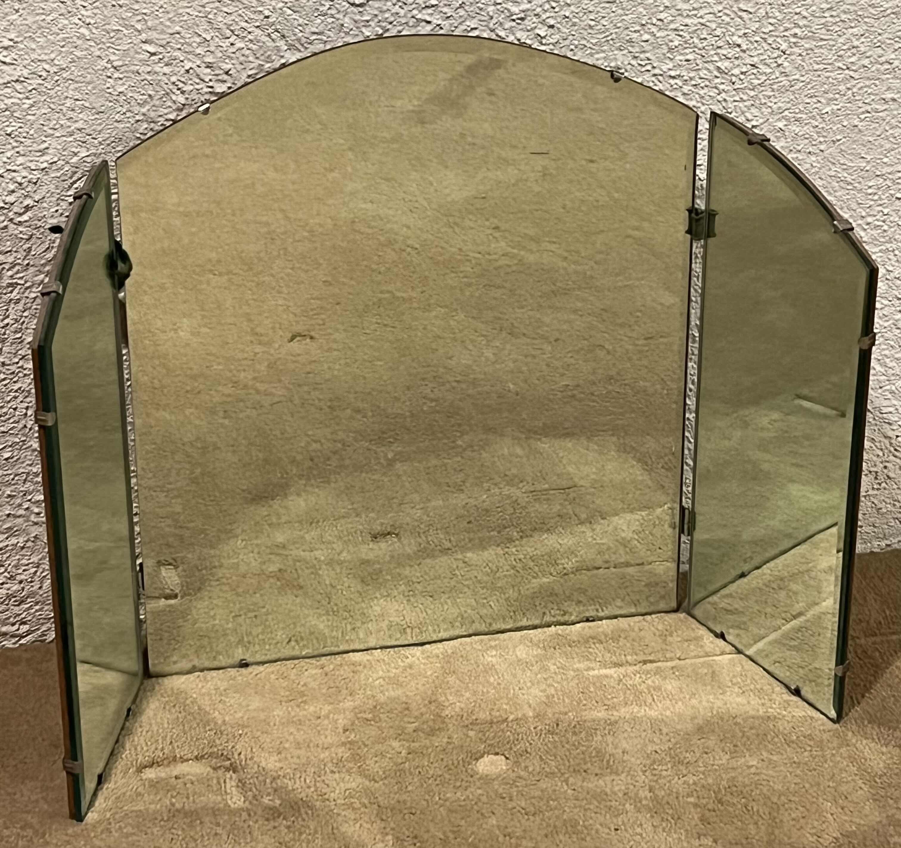 Photo 1 of VANITY TABLE TOP/HANGING TRI-FOLD MIRROR 34.5” X 20.75”