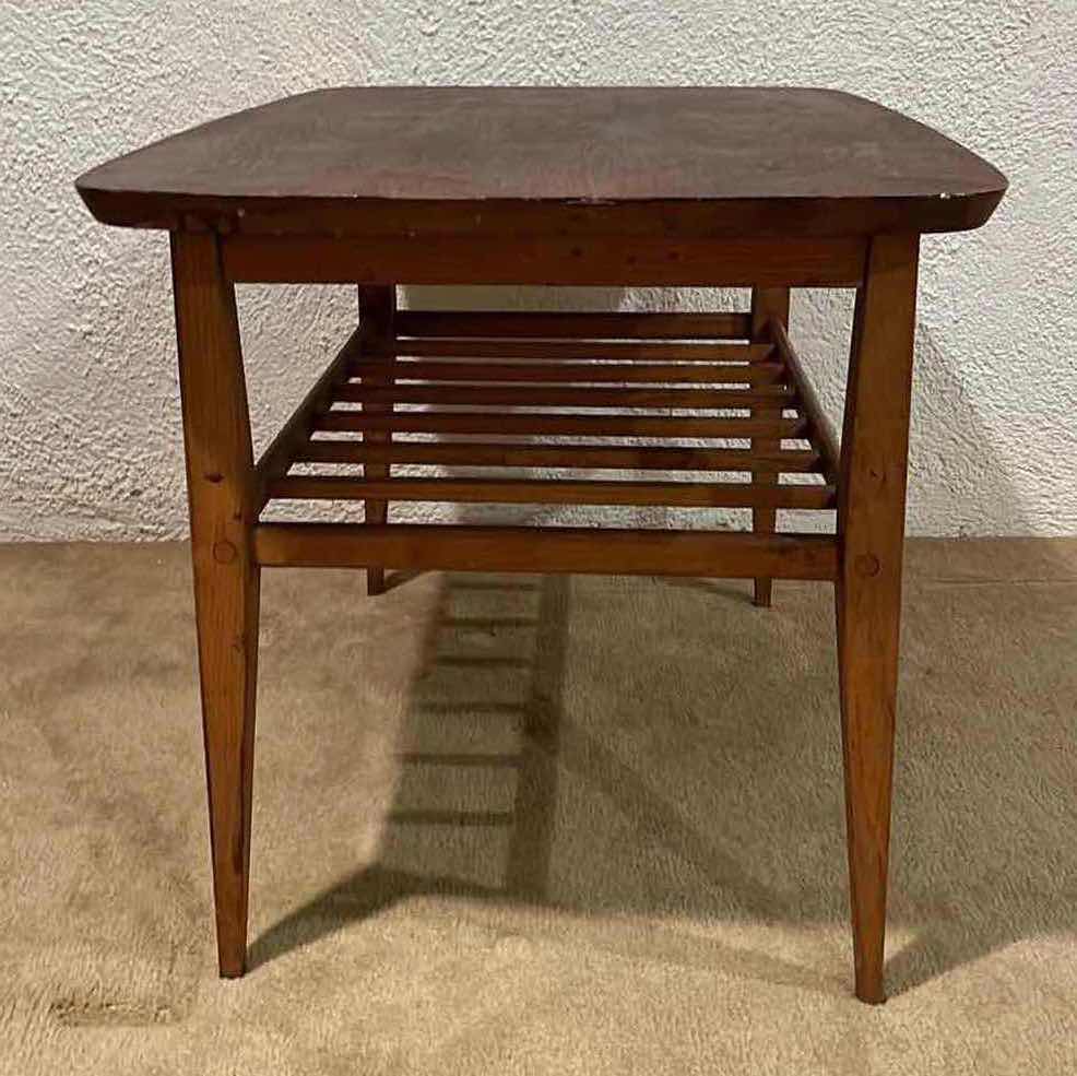 Photo 1 of LANE ALTAVISTA,VA FURNITURE WALNUT WOOD ACCENT TABLE 30” X 20” H19”