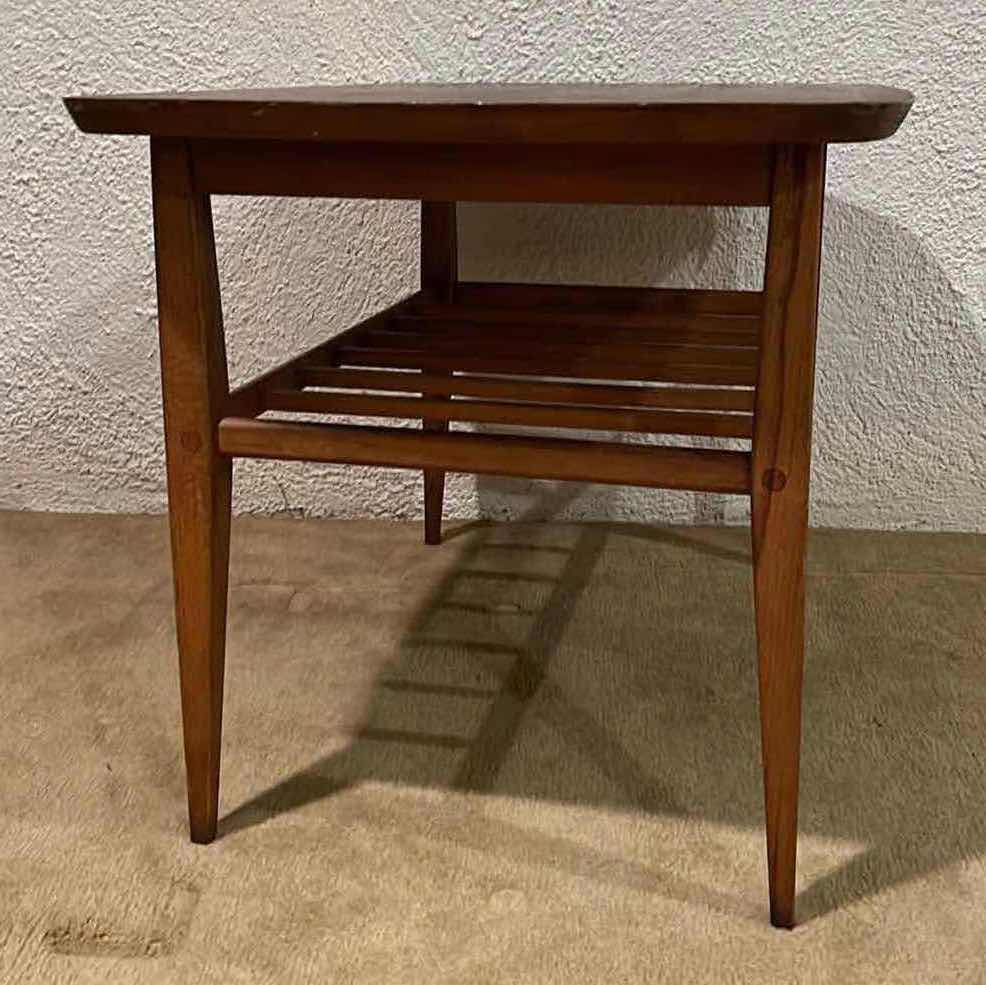 Photo 1 of LANE ALTAVISTA,VA FURNITURE WALNUT WOOD ACCENT TABLE 30” X 20” H19”