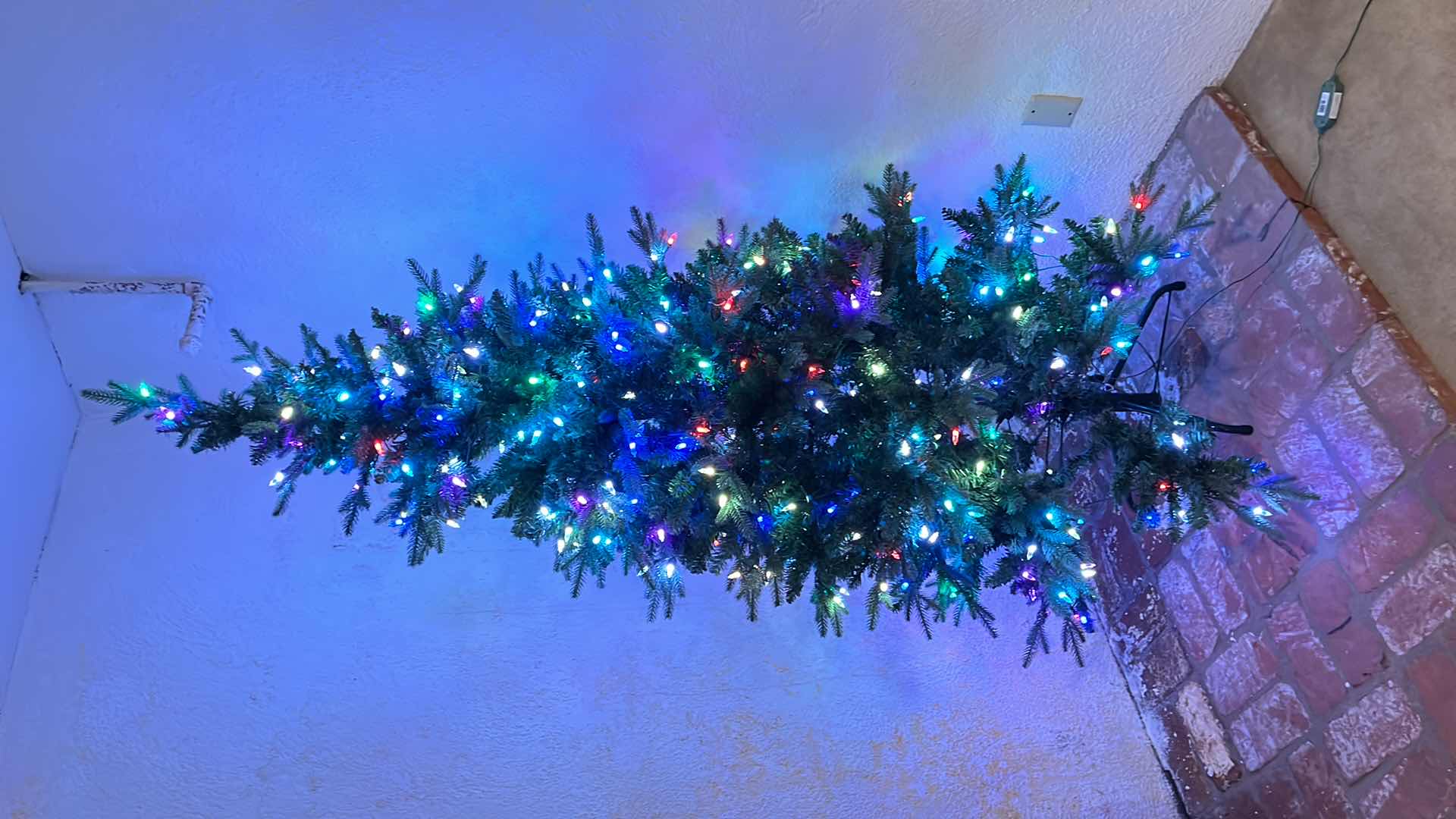 Photo 1 of MR. CHRISTMAS MULTI-FUNCTION LED LIGHT FEATURE CHRISTMAS TREE 38” X 83” MODEL 69342